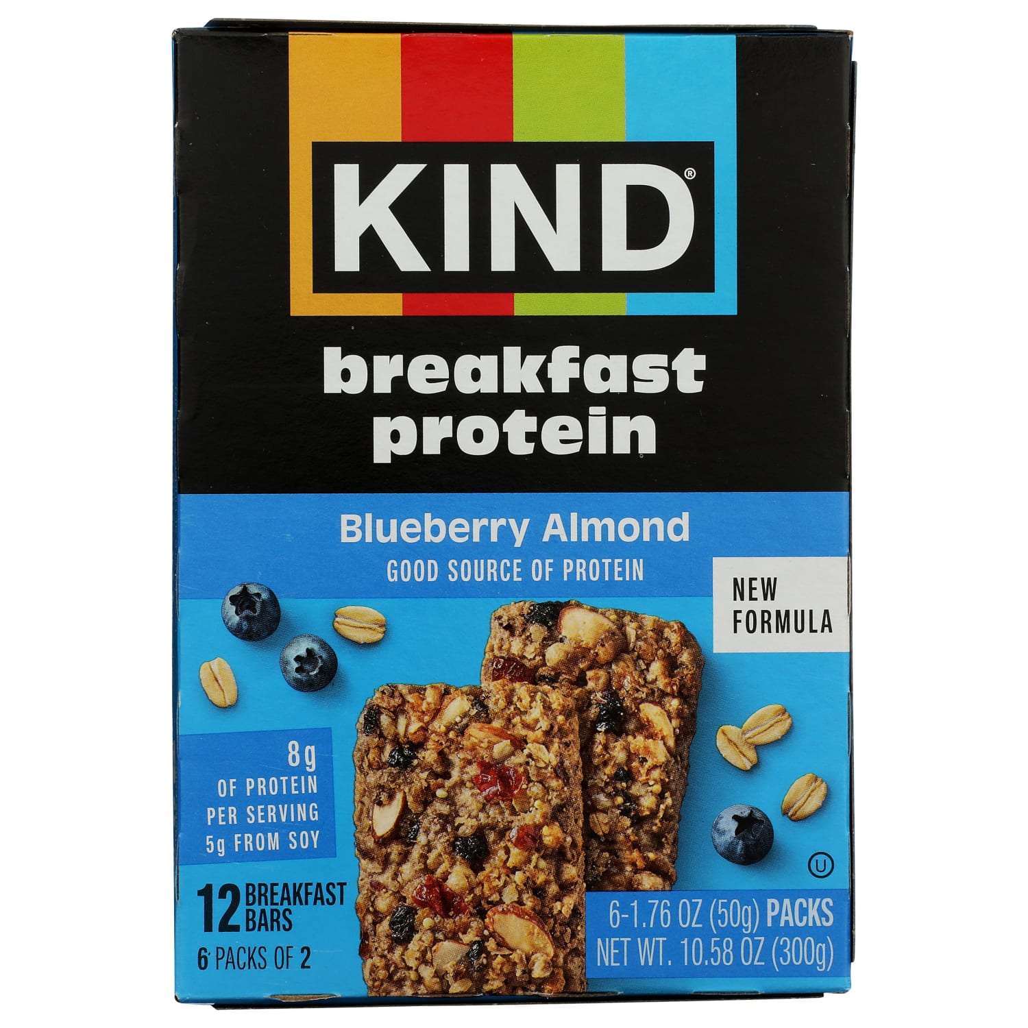 KIND Protein Snack Bars, Blueberry Almond, 1.76 Oz, Total Qty 30 - Image 3