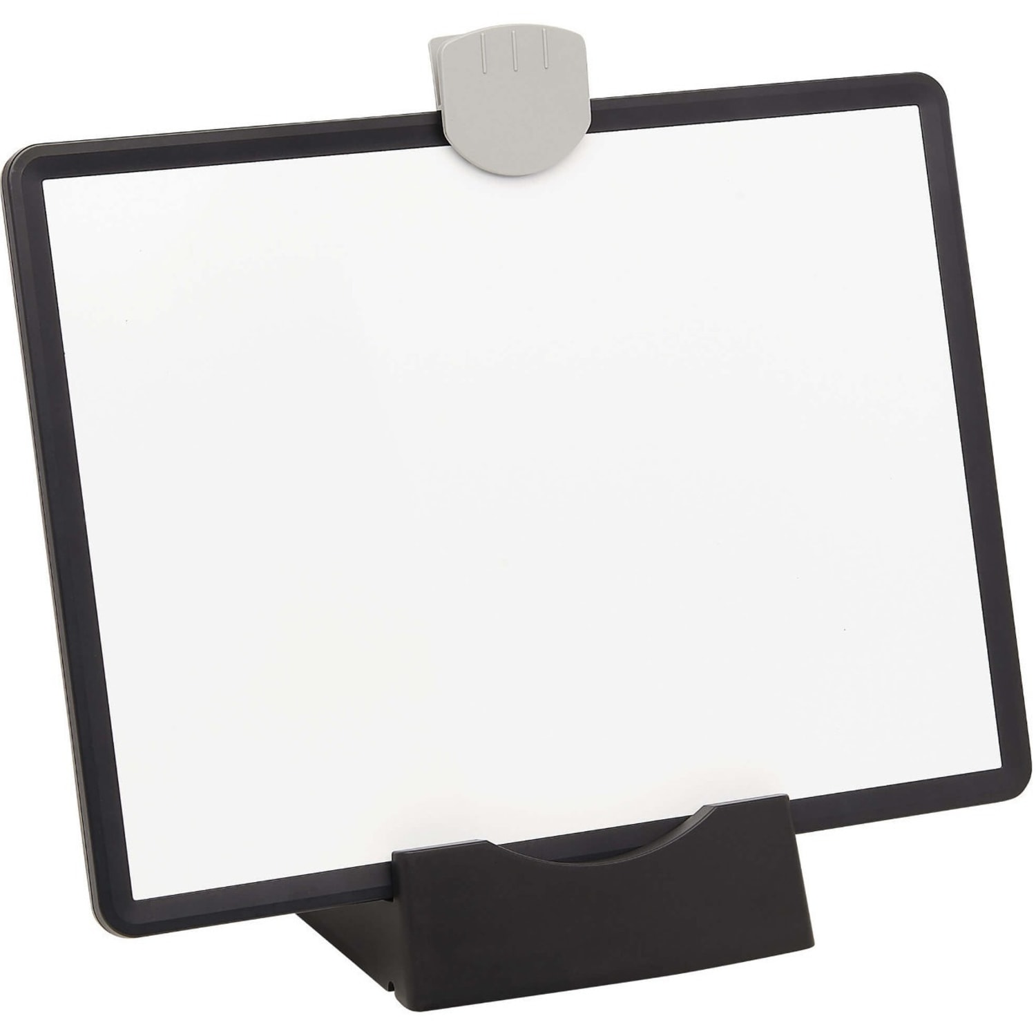 Eaton Tripp Lite Series Magnetic Dry-Erase Whiteboard with Stand - VESA Mount, 3 Markers (Red/Blue/Black), Black Frame - DMWP811VESAMB