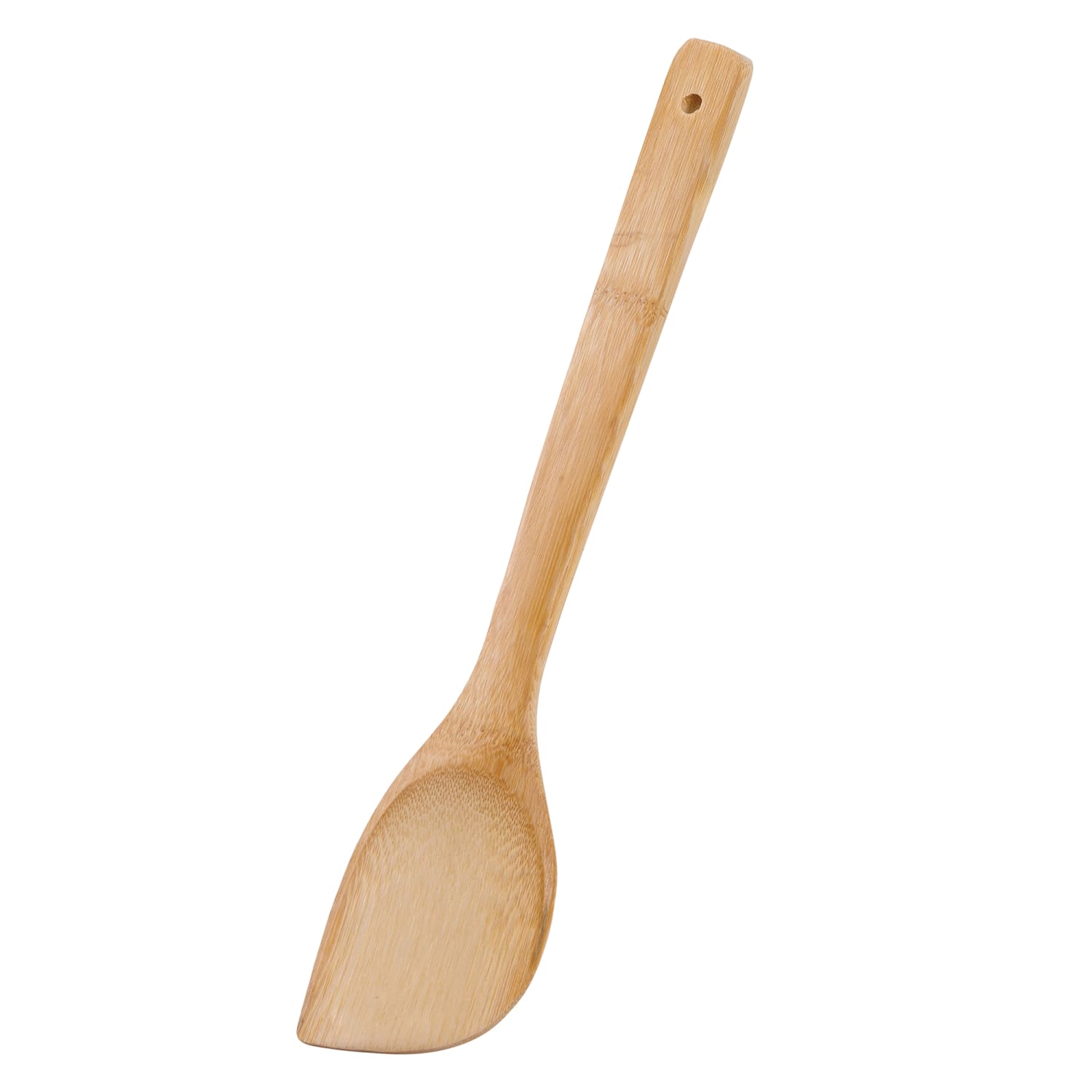 Joyce Chen Burnished Bamboo Wok Spatula, 13in, Honey - Image 3