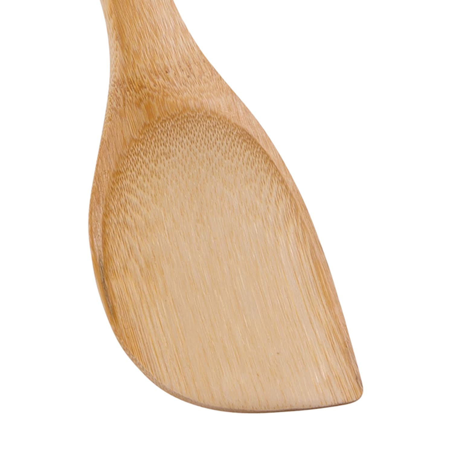 Joyce Chen Burnished Bamboo Wok Spatula, 13in, Honey - Image 4
