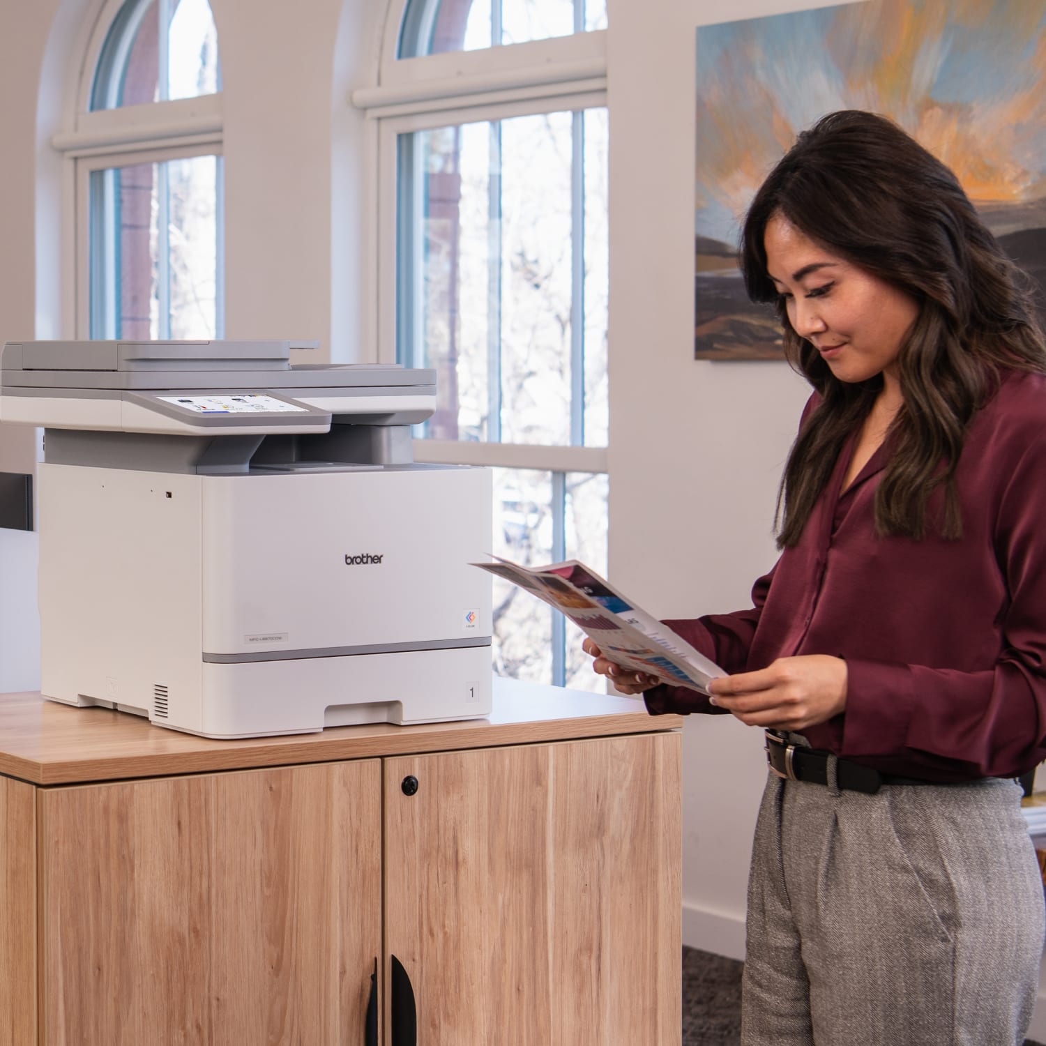 Brother MFC-L8970CDW Workhorse Business Color Laser All-in-One Printer, Duplex Print/Scan/Copy, MFCL8970CDW - Image 5