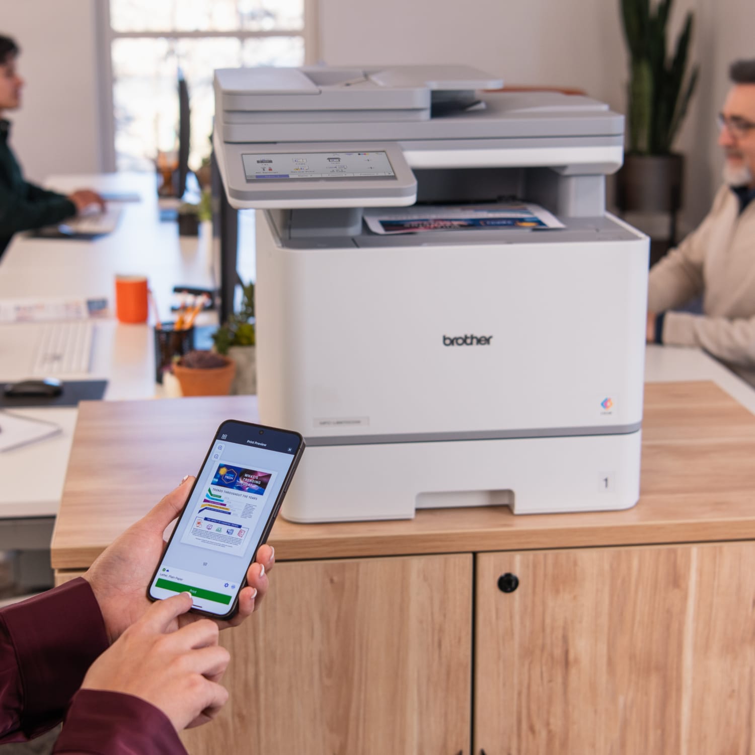 Brother MFC-L8970CDW Workhorse Business Color Laser All-in-One Printer, Duplex Print/Scan/Copy, MFCL8970CDW - Image 6