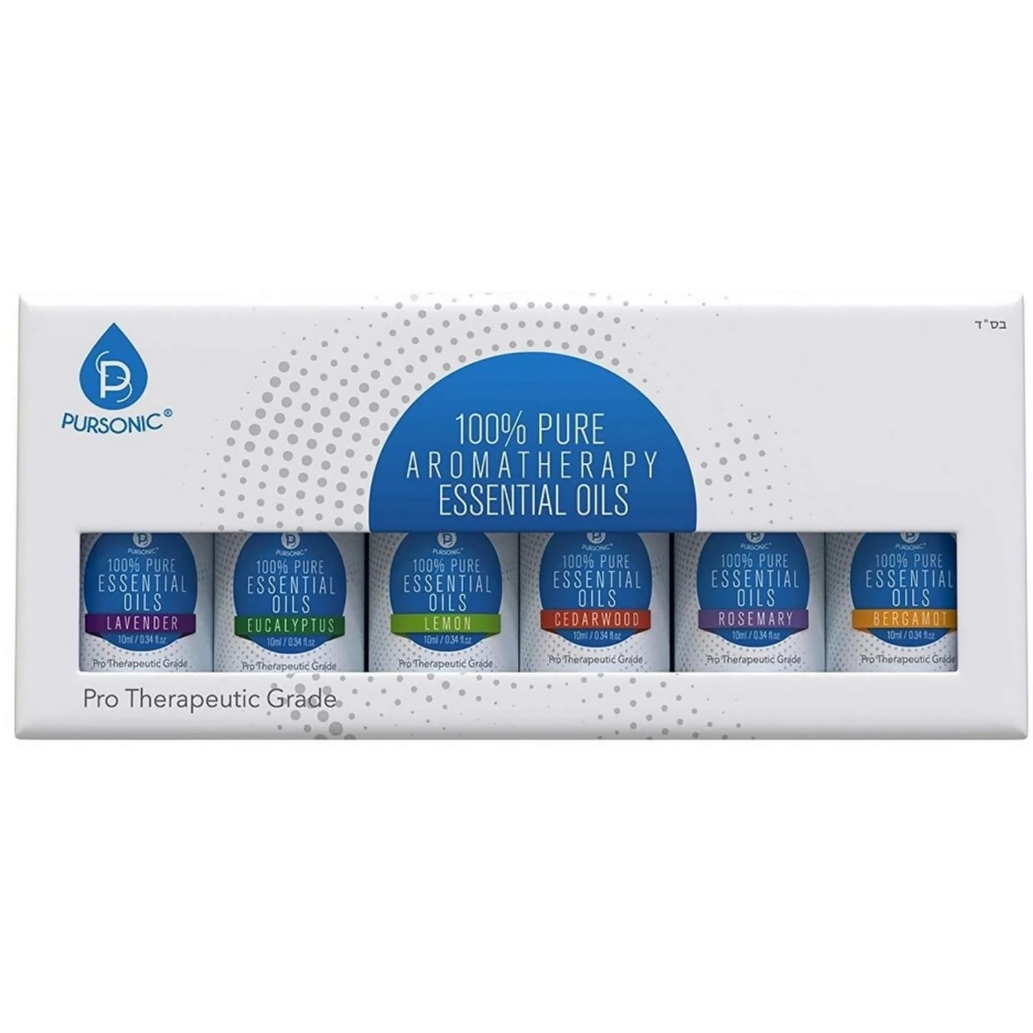 Pursonic Essential Aroma Oil Blends, Assorted Scents, 10 mL, Pack Of 6 Scents - Image 4