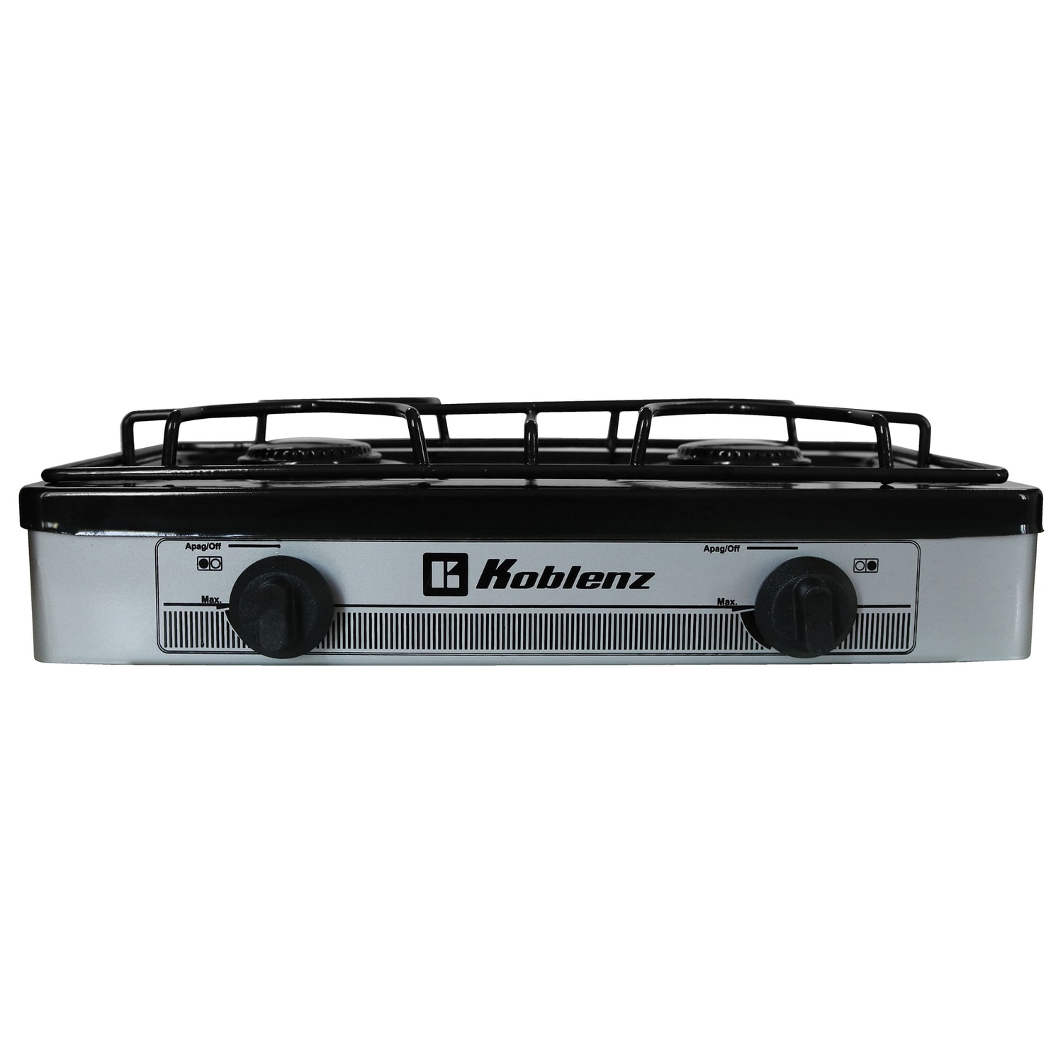 Koblenz 2-Burner Outdoor Stove, Silver - Image 3