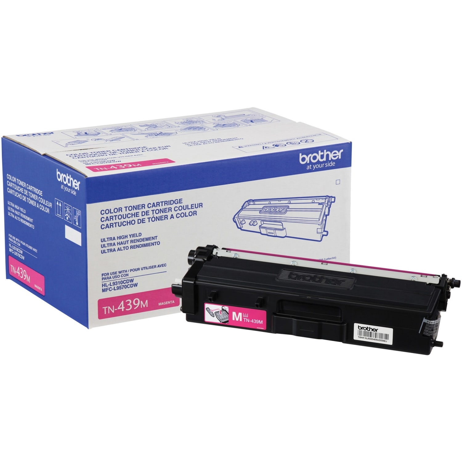 Brother TN-439 Magenta Extra-High Yield Toner Cartridge, TN-439M - Image 3