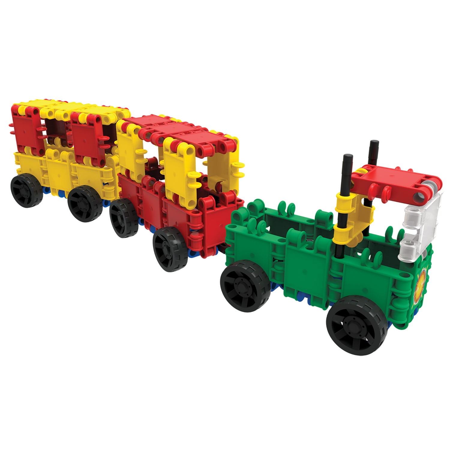 Clics Toys Clics Building Blocks Bucket, 175 Pieces - Image 4