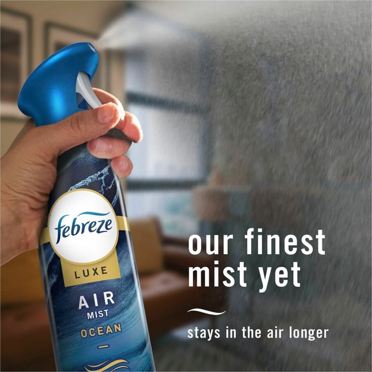 Febreze Air Mist Air Freshener Spray - Spray - 8.1 fl oz (0.3 quart) - Warm Ocean Breeze - Odor Neutralizer, Long Lasting - 6 / Carton - Image 6