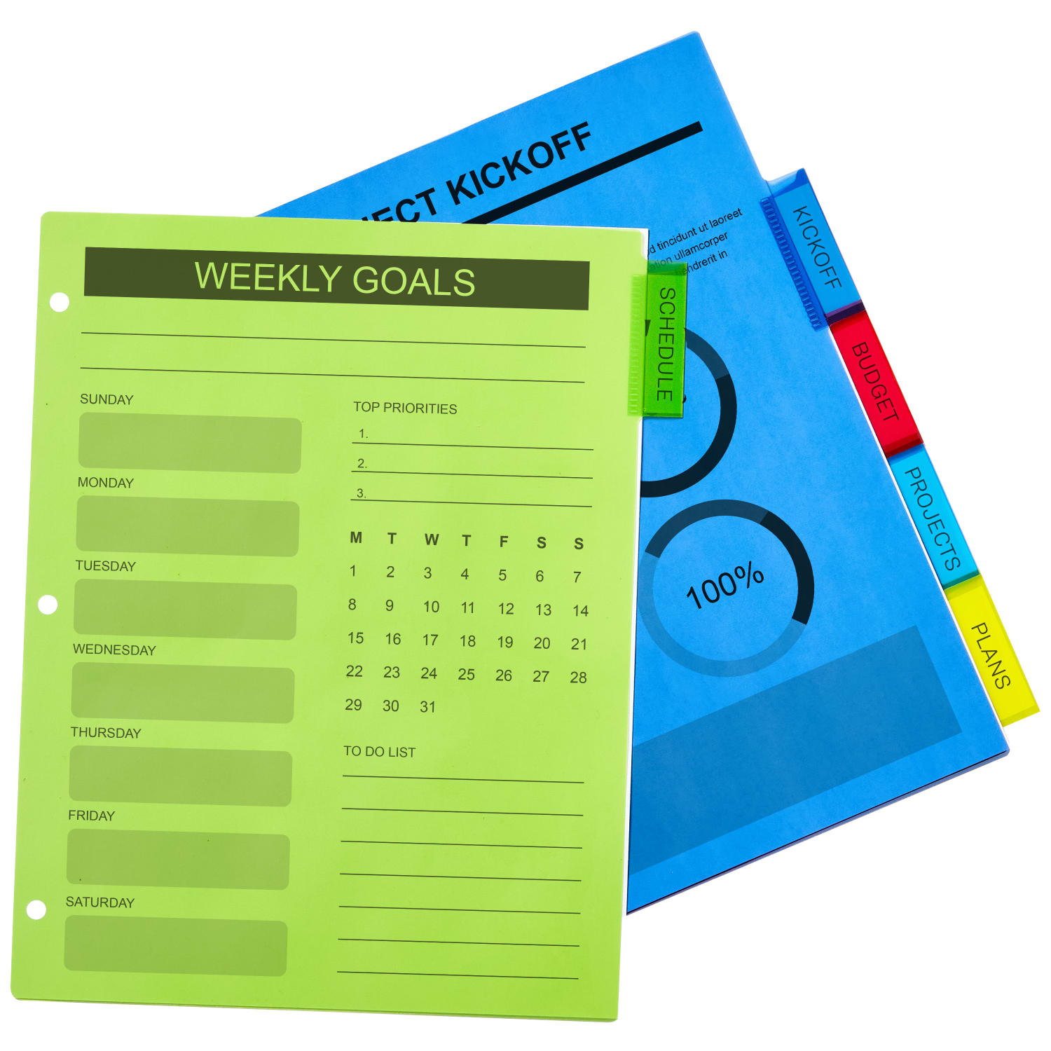 Avery Big Tab Insertable Plastic Dividers, Multicolor, 5-Tab - Image 3