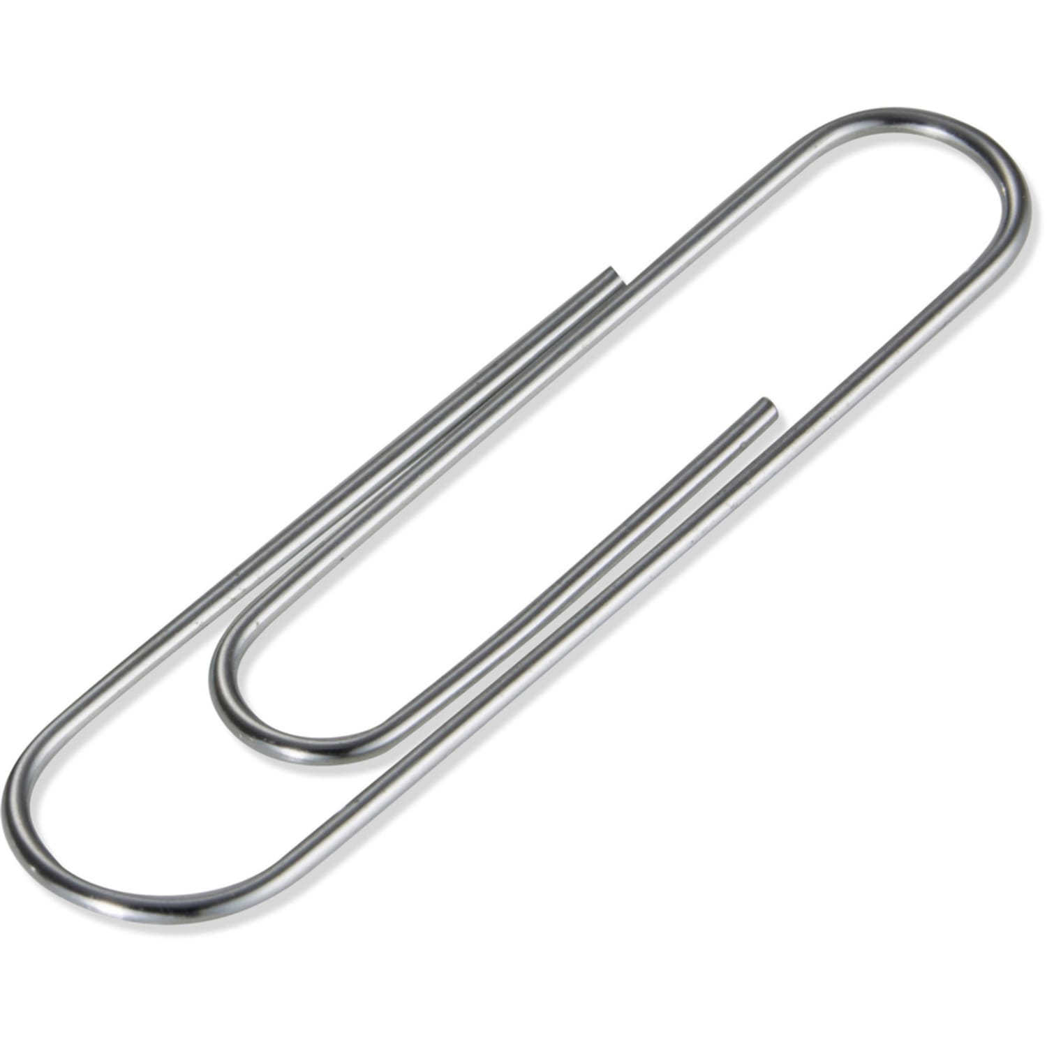 Officemate Giant Paper Clips - Jumbo - 2in Length x 0.5in Width - 1000 / Pack - Silver - Steel - Image 4