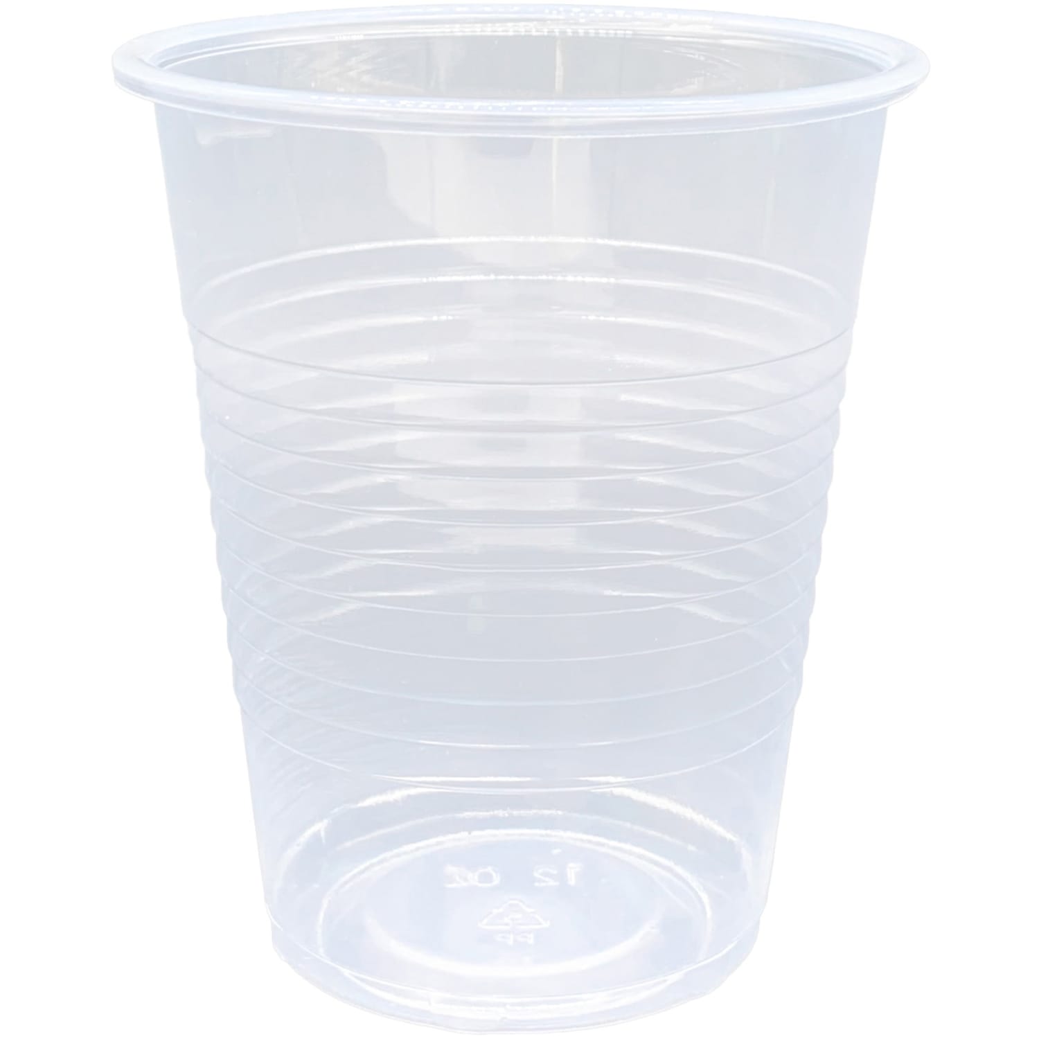 Genuine Joe Translucent Plastic Beverage Cups, 12 Oz., Clear, Box Of 1,000 - Image 3