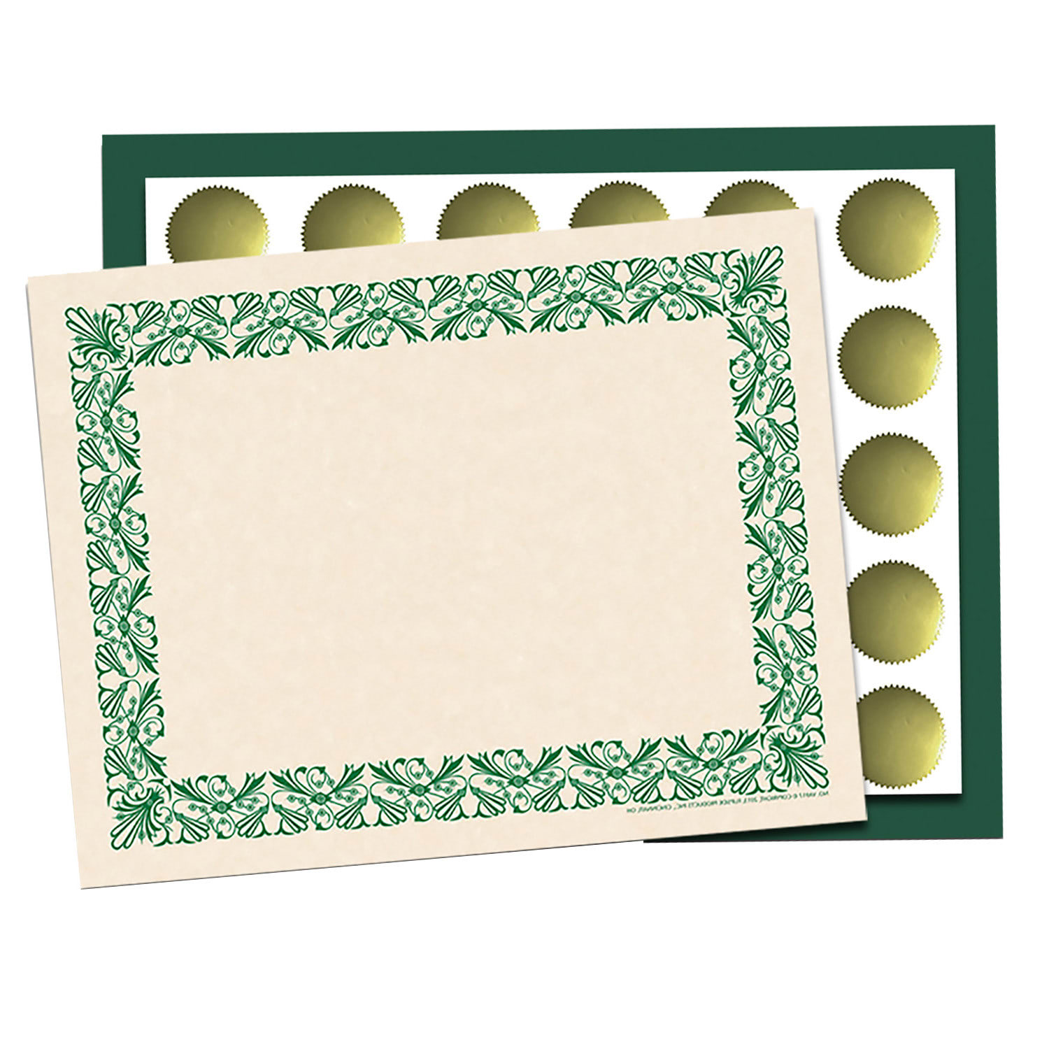 Hayes Publishing Art Deco Set, Green - Image 3