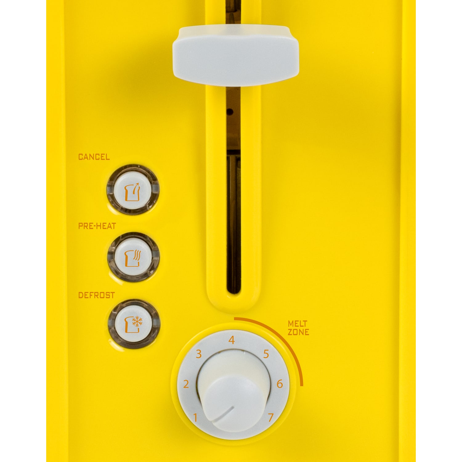 Nostalgia Electrics 2-Slice Grilled Cheese Toaster, Yellow - Image 6
