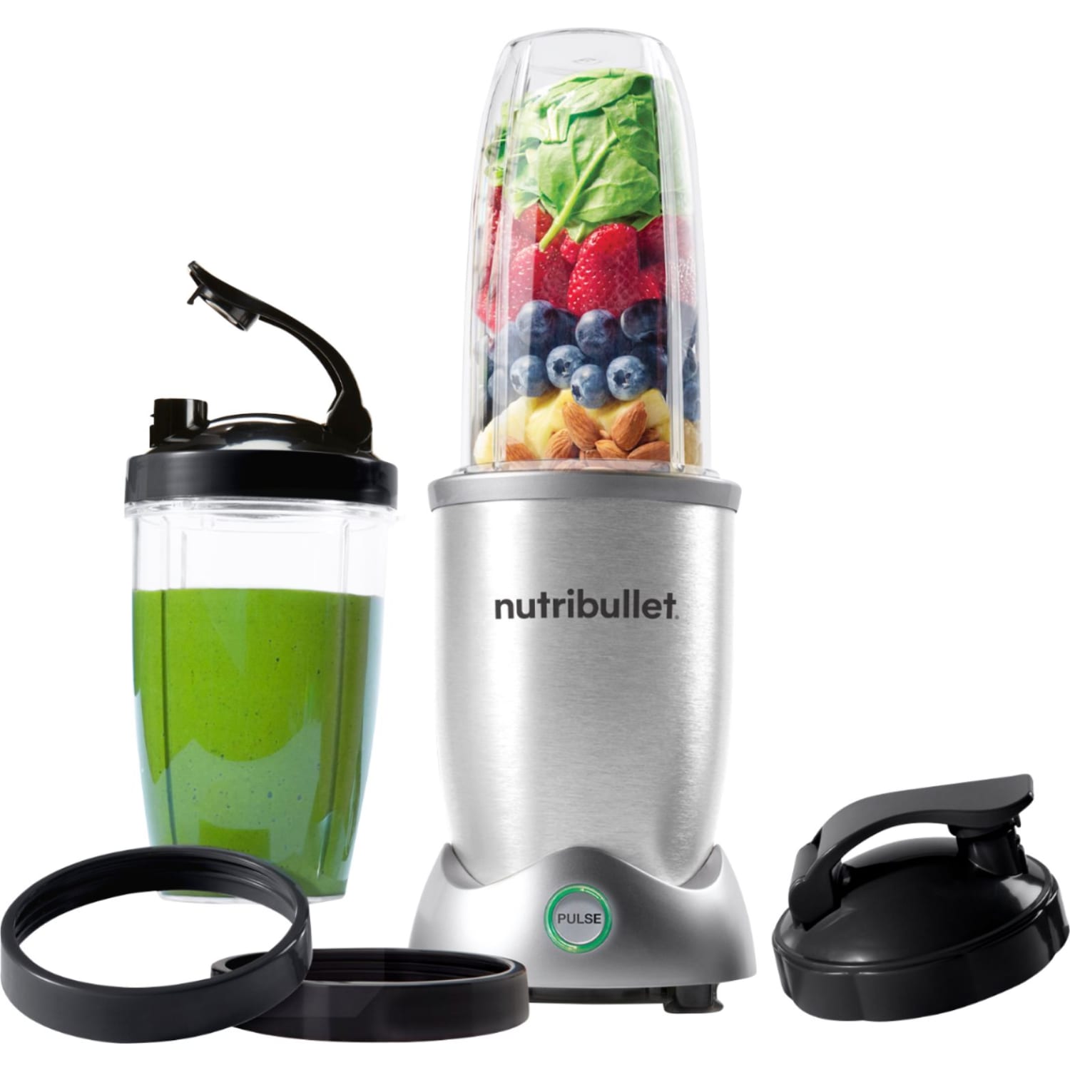 NutriBullet N12-1001 Pro Plus Single Serve Blender, Gray - Image 3