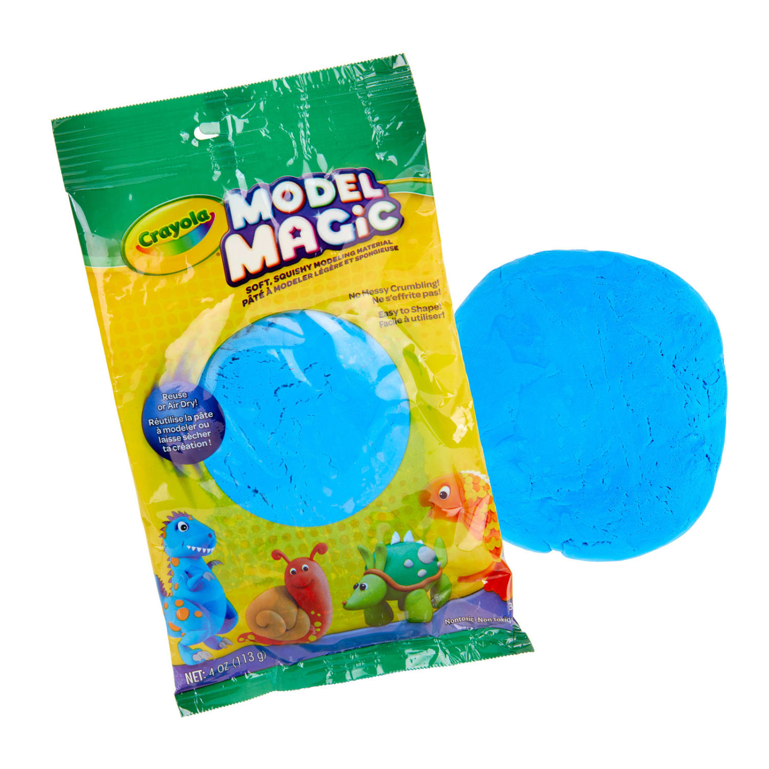 Crayola Model Magic Modeling Compound, 4 oz., Blue, Set Of 6 Packs - Image 4