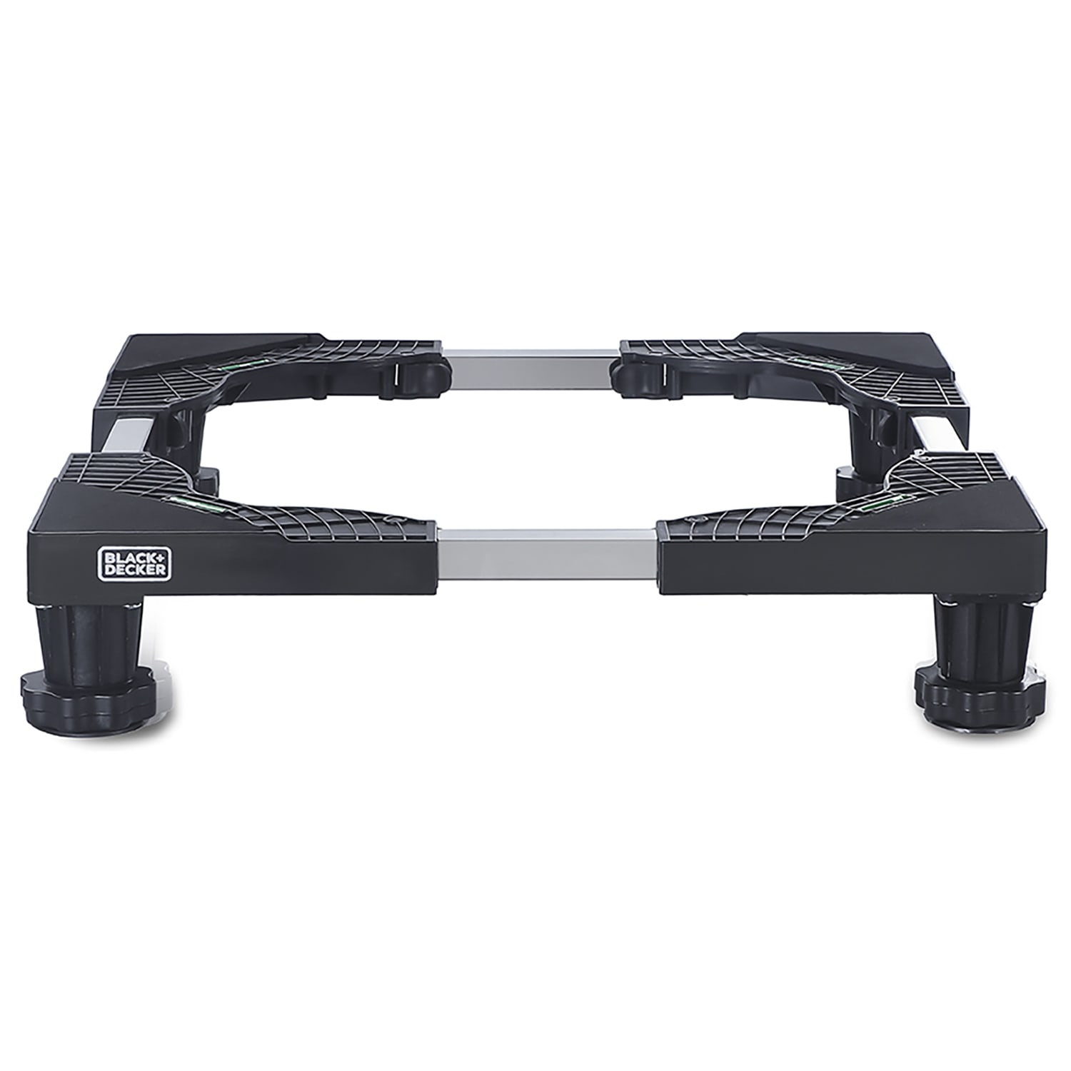 Black+Decker Multi-Functional Appliance Pedestal Stand, 4-3/4inH x 23-5/8inW x 23-5/8inD, Black