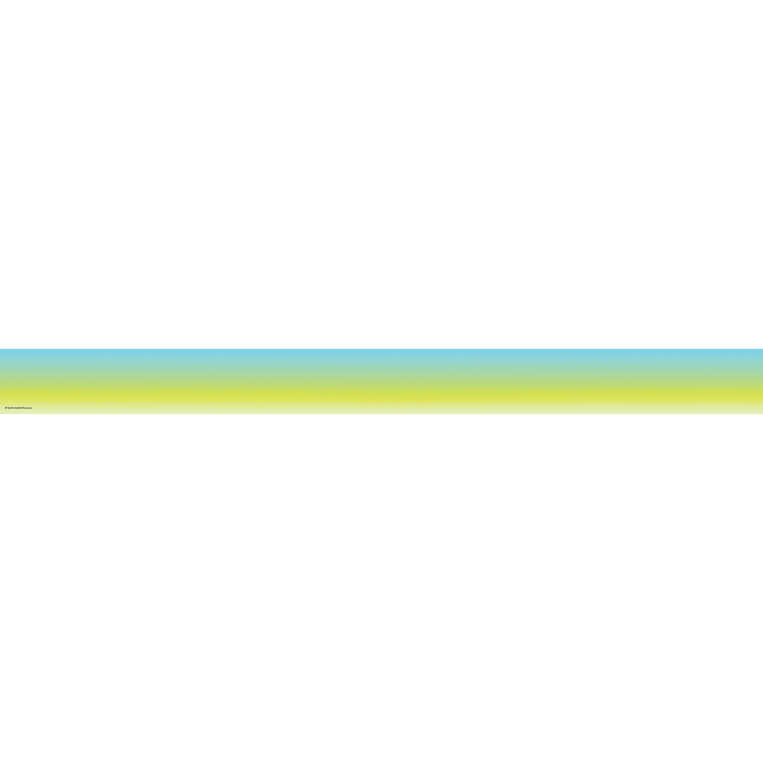 Teacher Created Resources Straight Border Trim, Aqua And Lime Color Wash, 35ft Per Pack, Set Of 6 Packs - Image 4