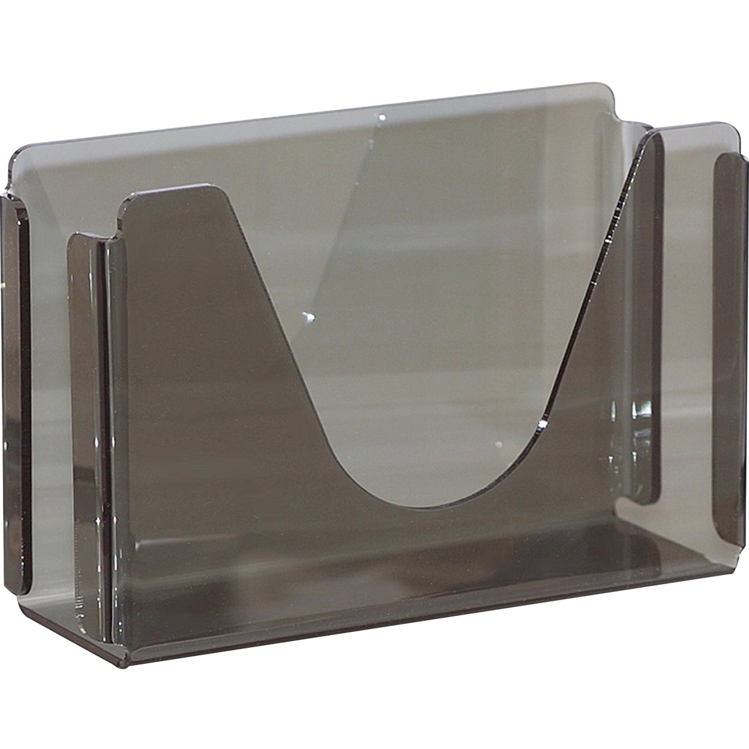 Georgia-Pacific PRO Countertop C-Fold/M-Fold Paper Towel Dispenser, 7in x 4 3/8in x 11in, Smoke - Image 4