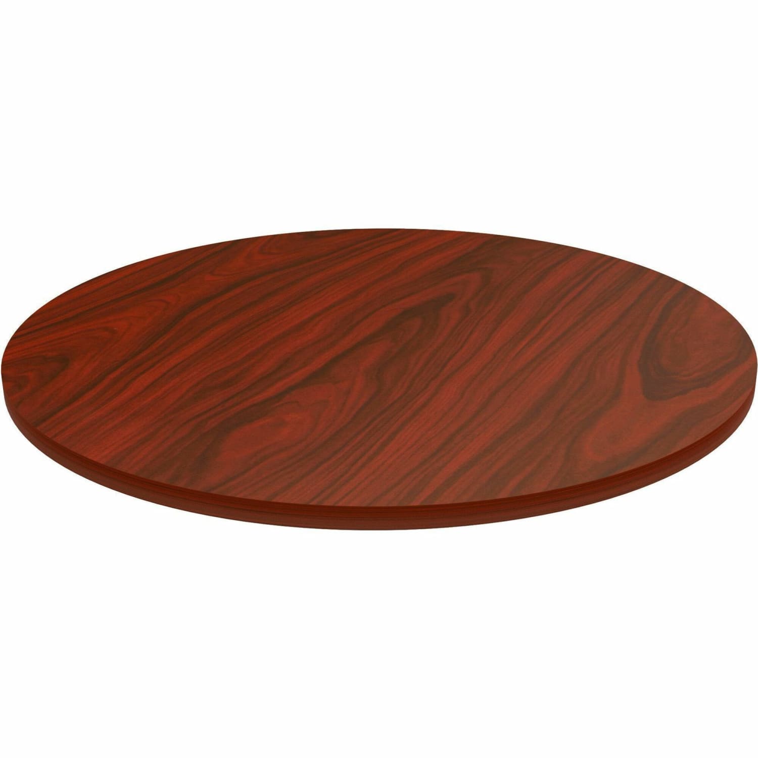 Lorell Hospitality/Conference Tabletop, x 36in Diameter, Mahogany, 87242