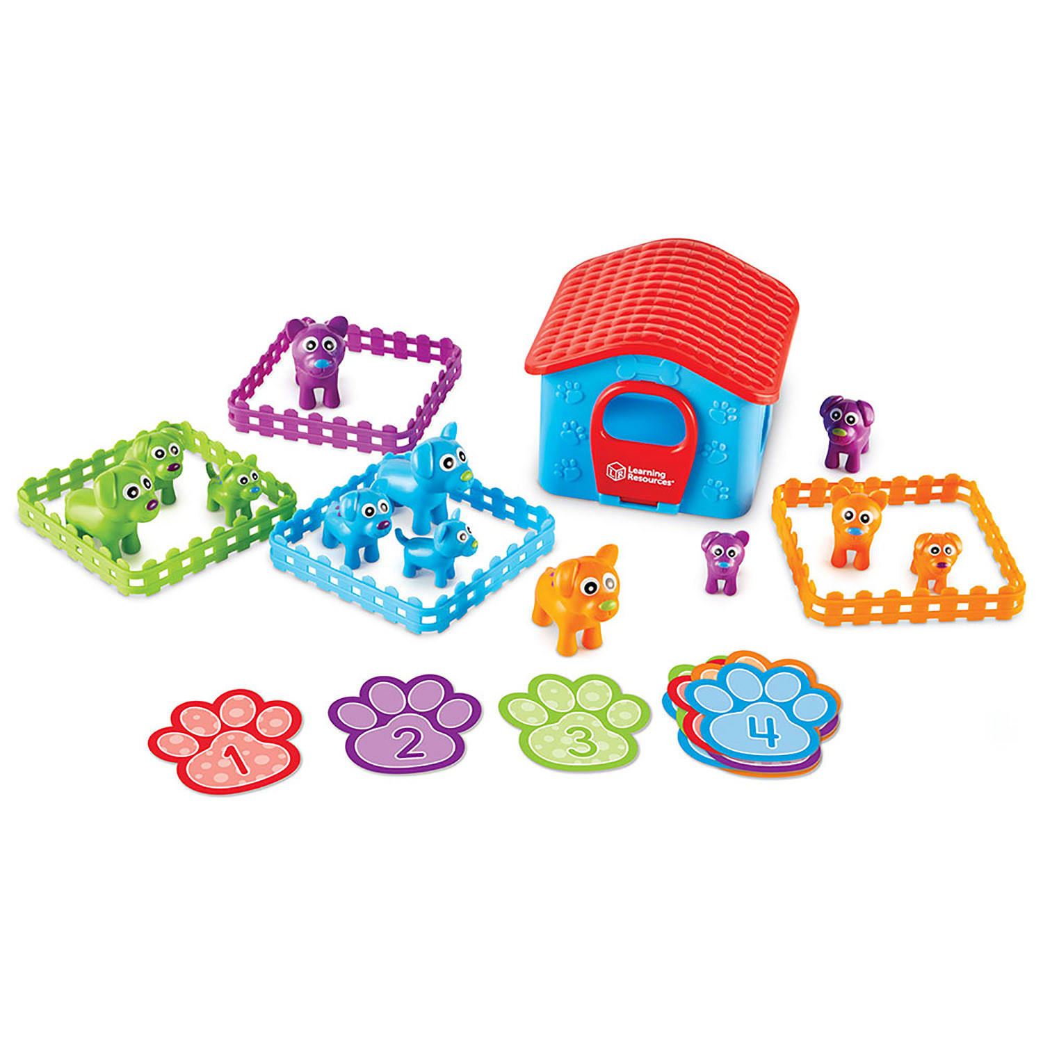 Learning Resources Sort Em" Up Pups Activity Set - Image 4