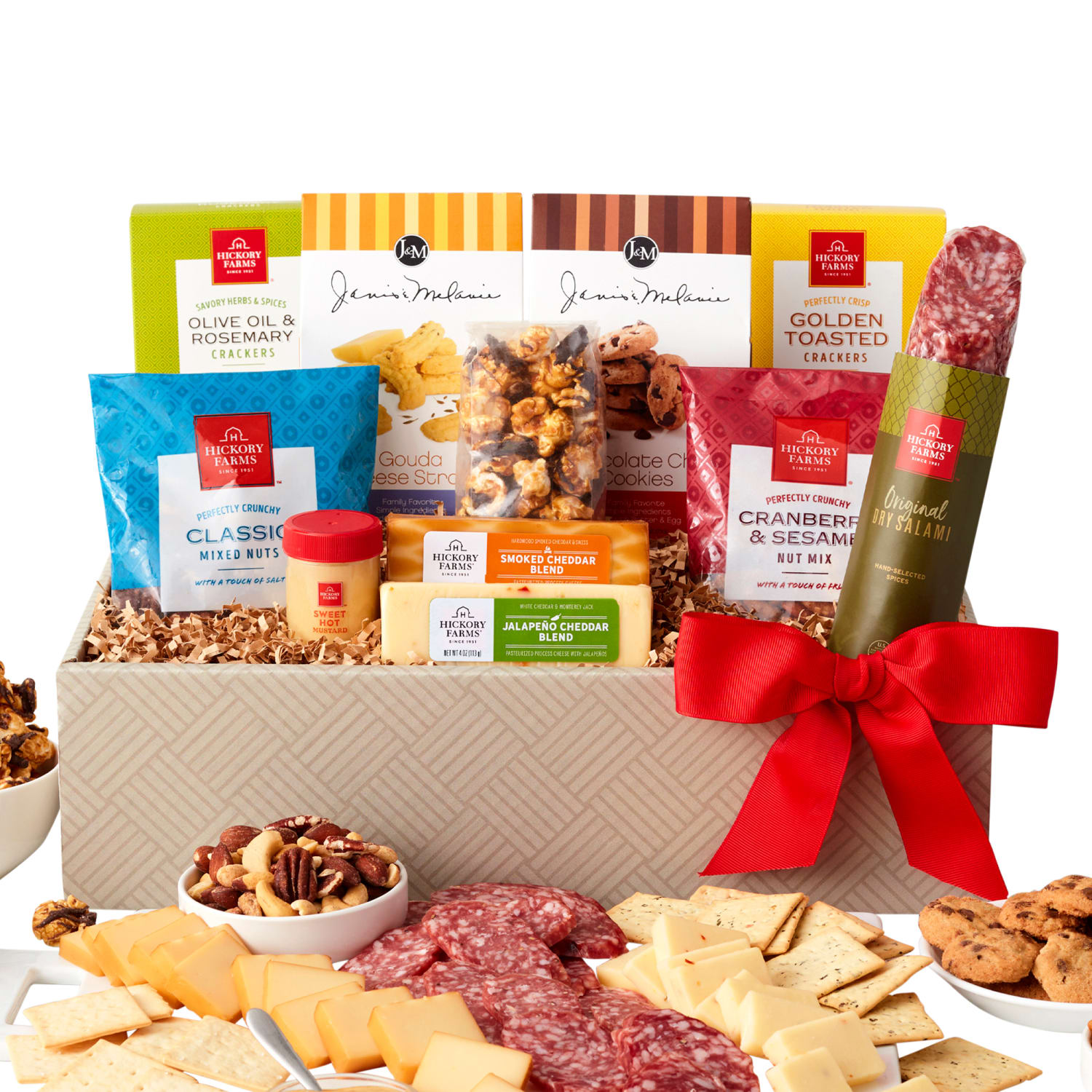 Hickory Farms - Savory Snack Gift Box - 11 items - Image 3