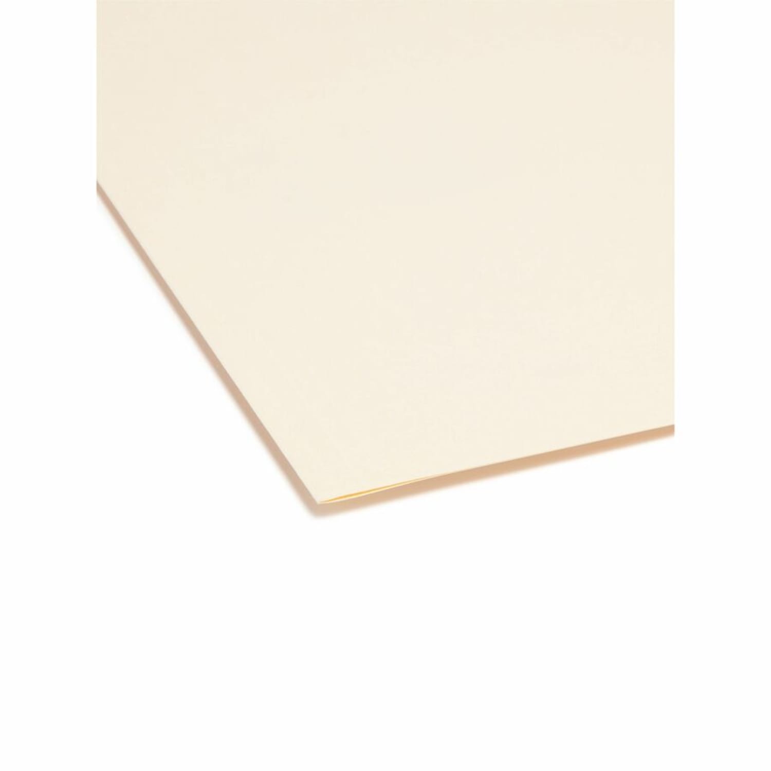 Smead Top Tab File Folders, Letter Size, 8 1/2in x 11in, 1/3 Tab Cut, Center Tab Position, 3/4in Expansion, Manila, Carton Of 500 Folders - Image 4