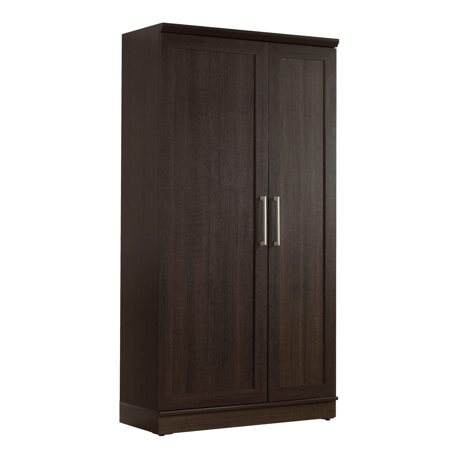 Realspace 36inW 12-Shelf Storage Cabinet, Dakota Oak - Image 3