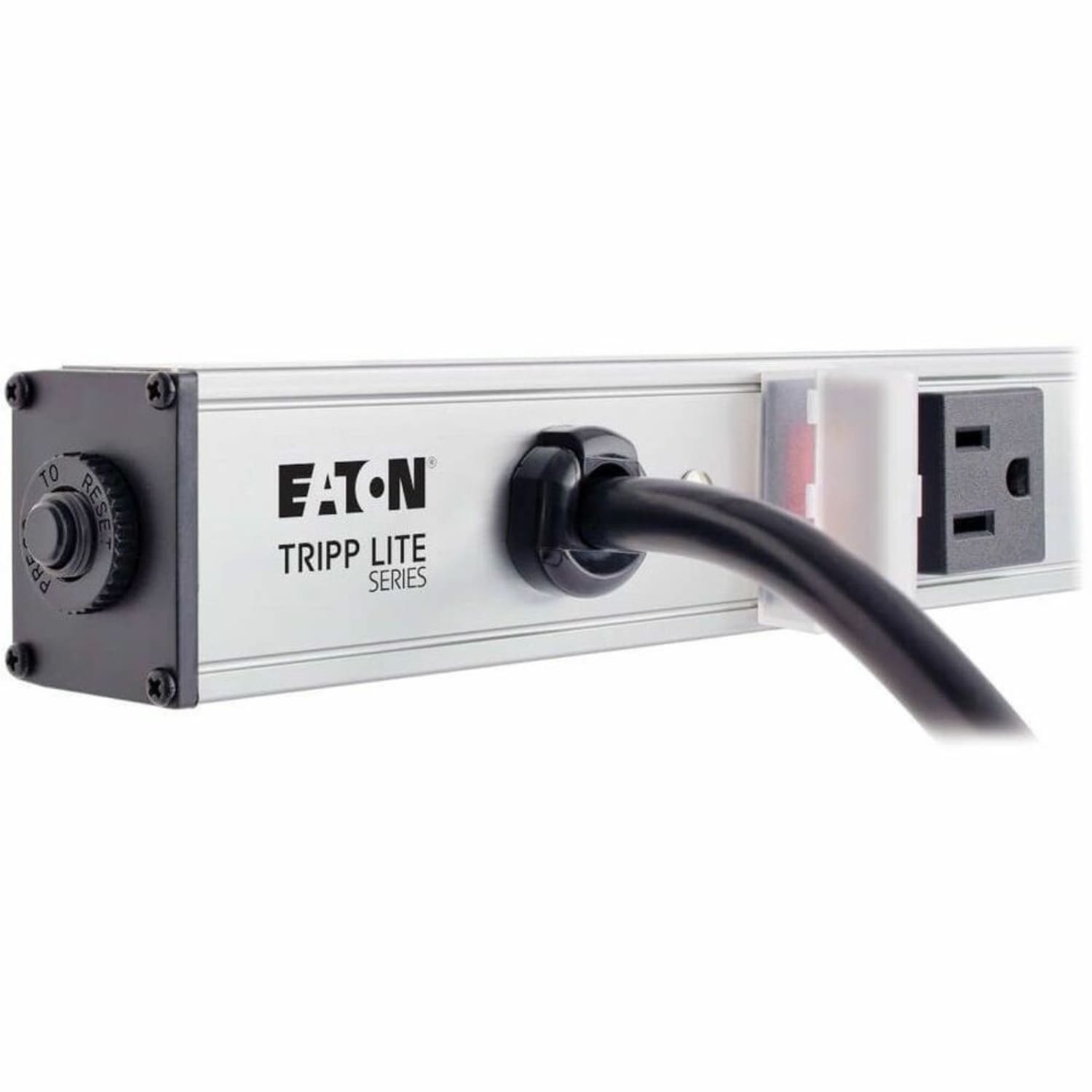 Eaton Tripp Lite Series Power Strip 120V 5-15R 8 Outlet 10ft Cord 24in Vertical - Power strip (rack-mountable/external) - PS240810 - Image 5