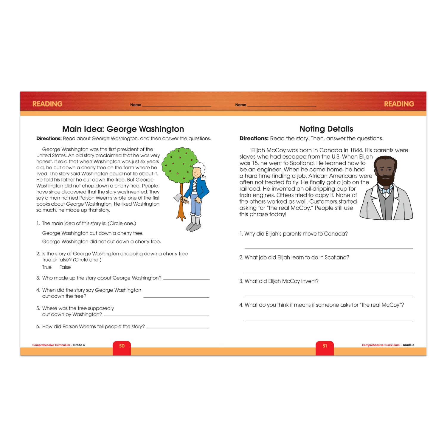 Thinking Kids Comprehensive Curriculum Of Basic Skills, Grade 3 - Image 3
