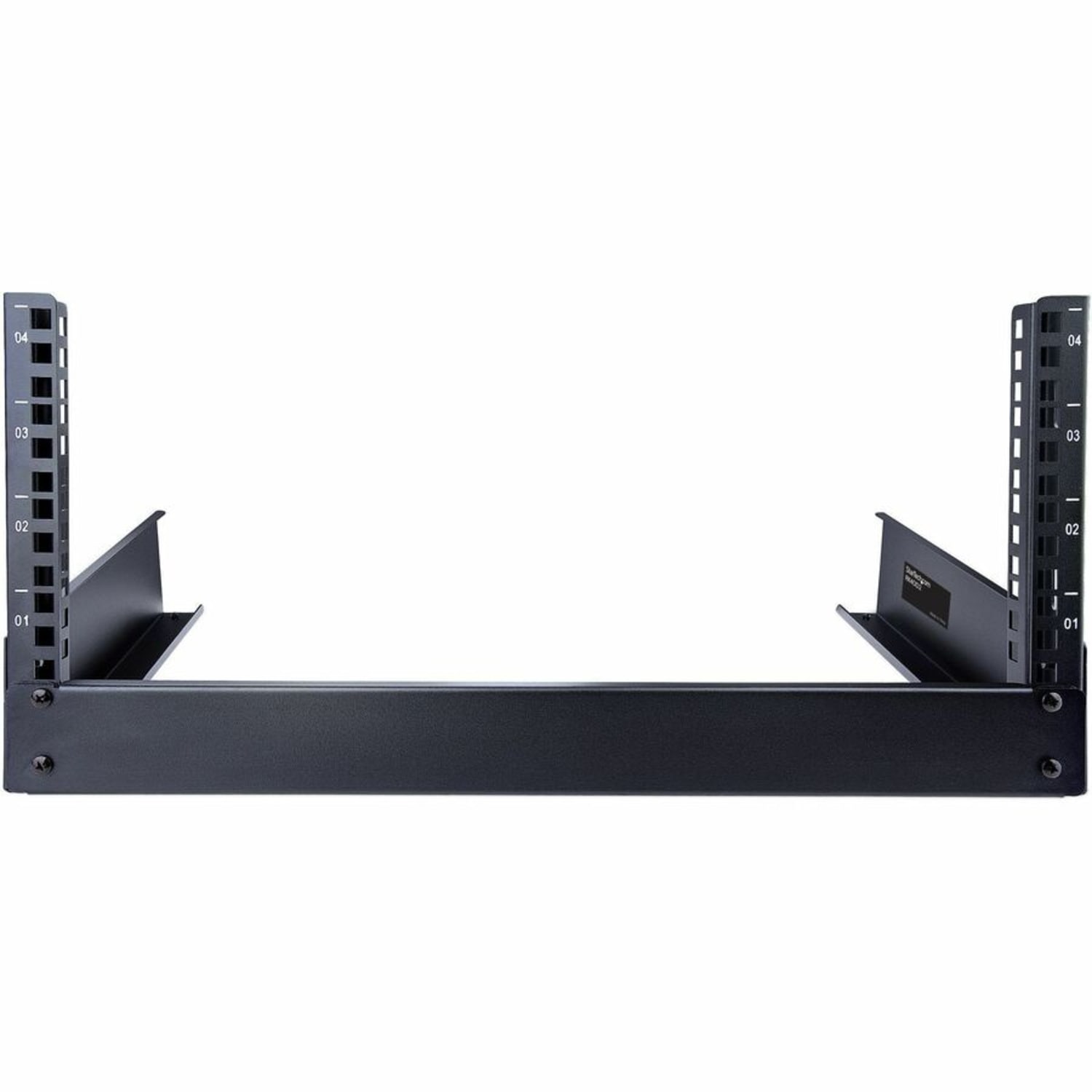 StarTech.com 4U Open Frame Desktop Rack - 2 Post - Weight Cap. 66 lbs. - Free Standing Network Rack (RK4OD) - Image 5