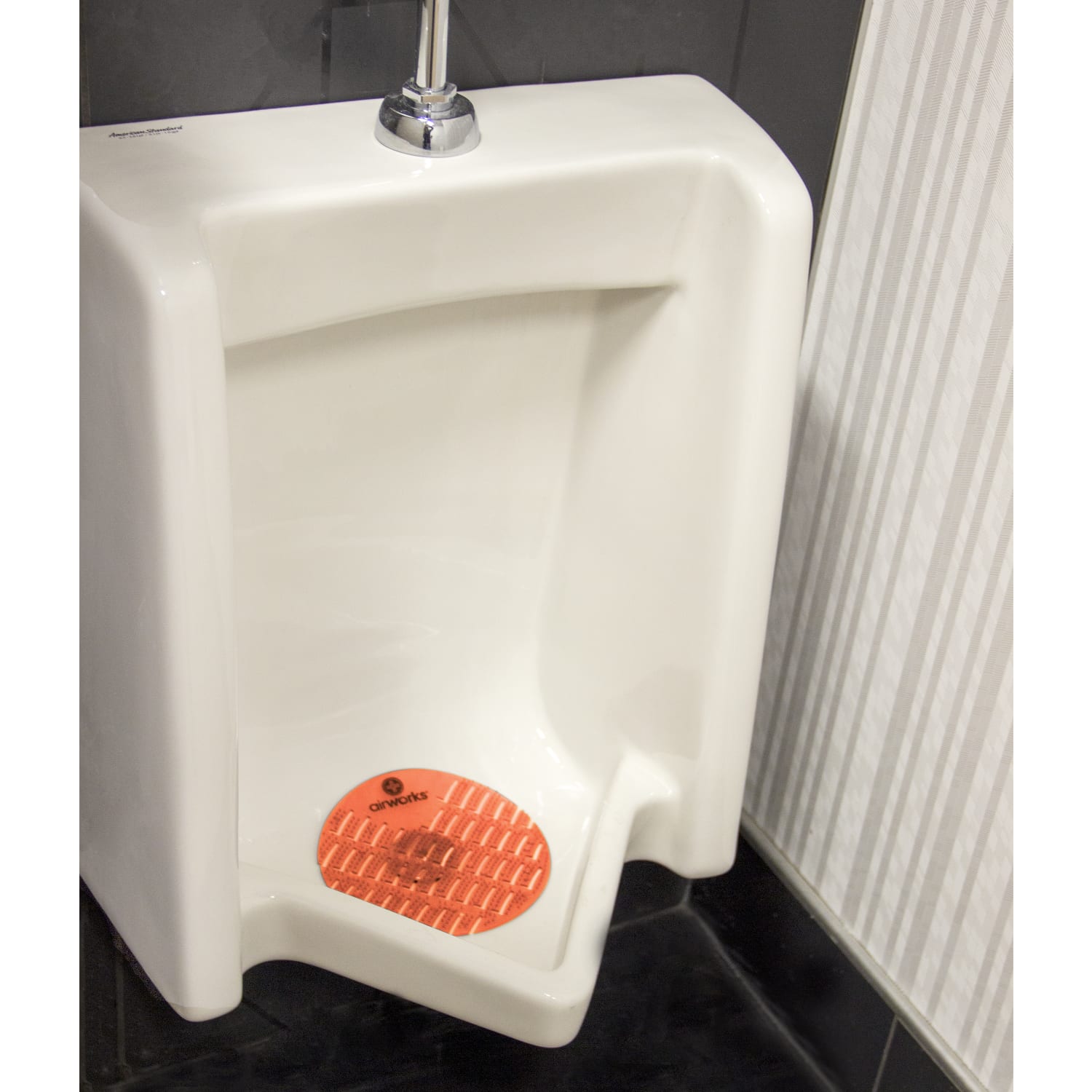 Hospeco AirWorks EVA Urinal Screens, Mango, Pack Of 10 Screens - Image 3