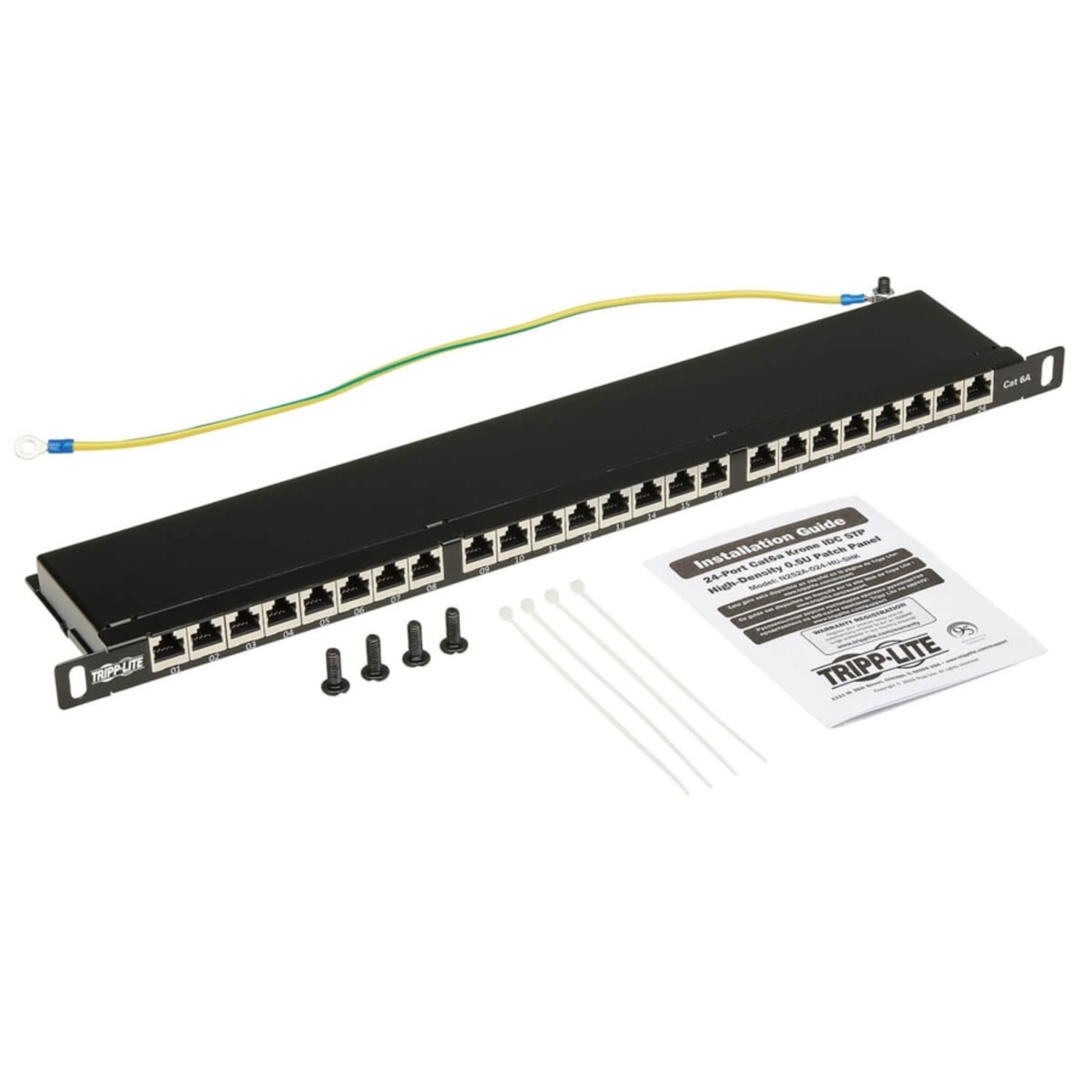 Tripp Lite 6YJ590 24-Port Cat5e/Cat6 Patch Panel - Image 6