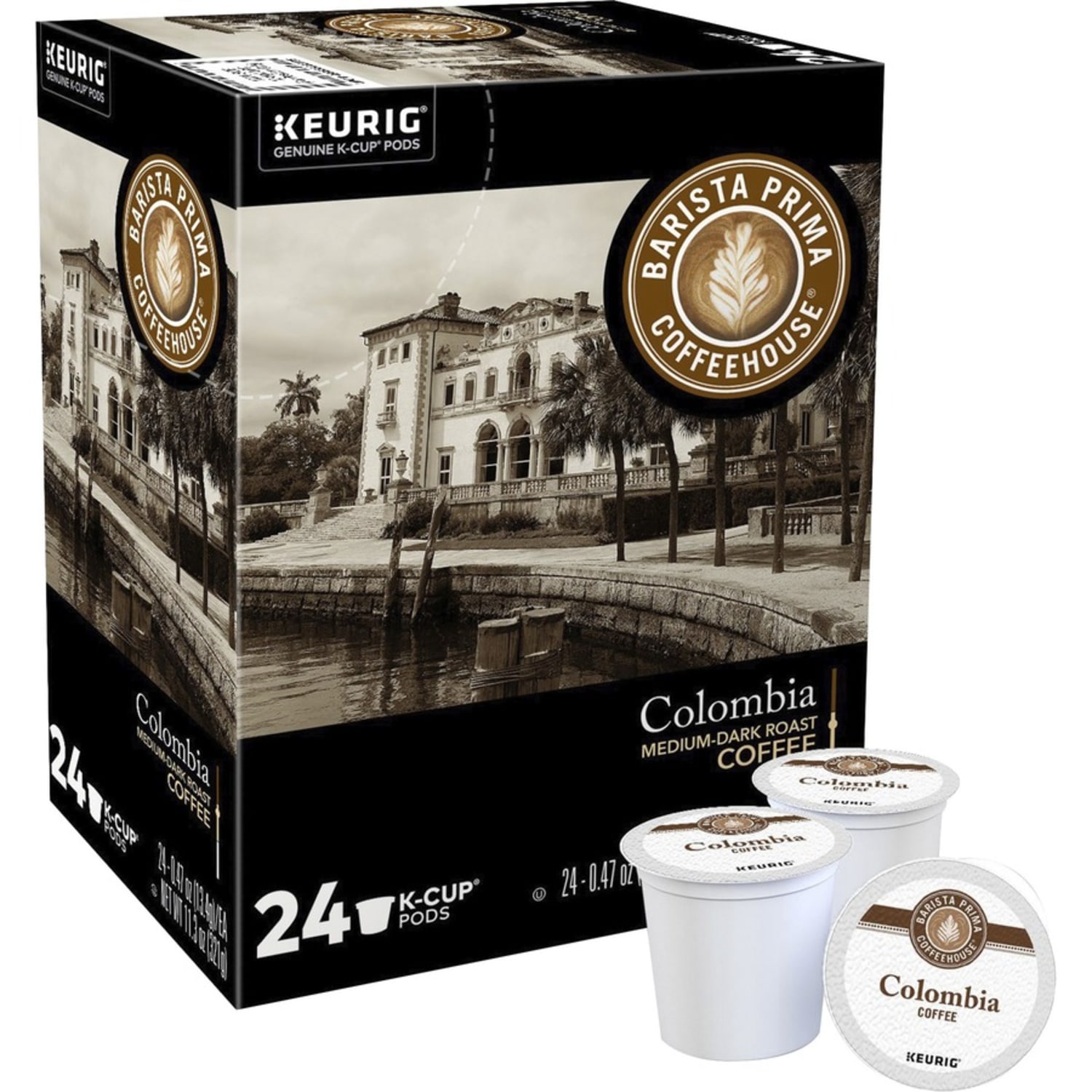 Barista Prima Coffeehouse Single-Serve Coffee K-Cup Pods, Columbia Roast, Carton Of 24 - Image 4
