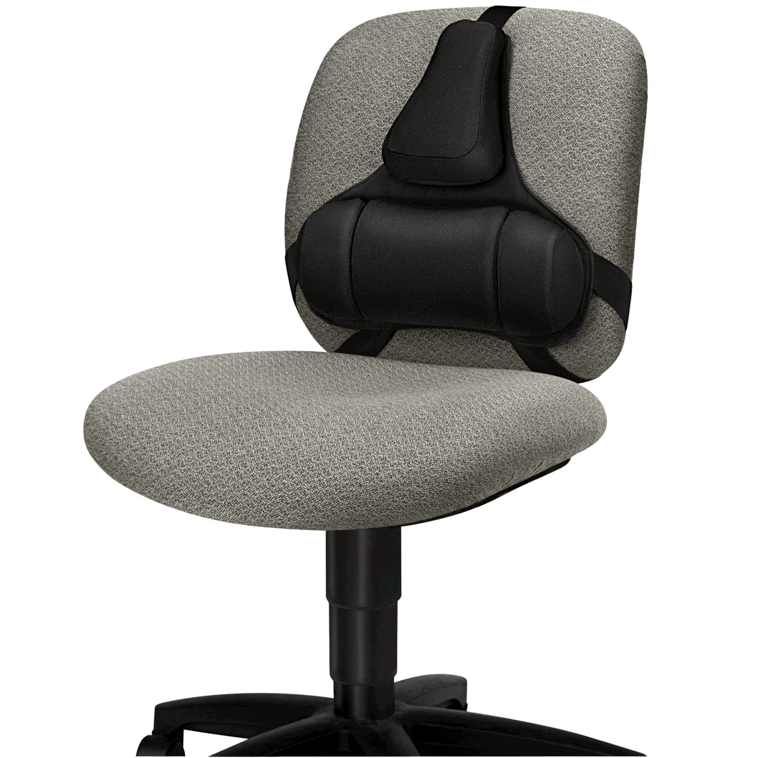Fellowes Professional Series Back Support with Microban Protection Black PopularChairscom Fellowes Professional Series Back Support with Microban Protection Black PopularChairscom