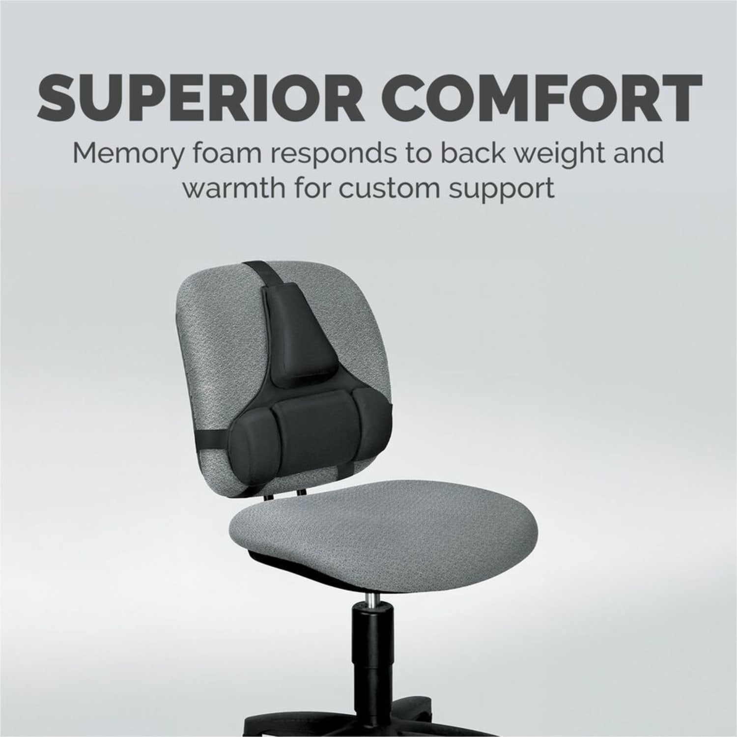 Fellowes Professional Series Back Support with Microban Protection Black PopularChairscom Fellowes Professional Series Back Support with Microban Protection Black PopularChairscom