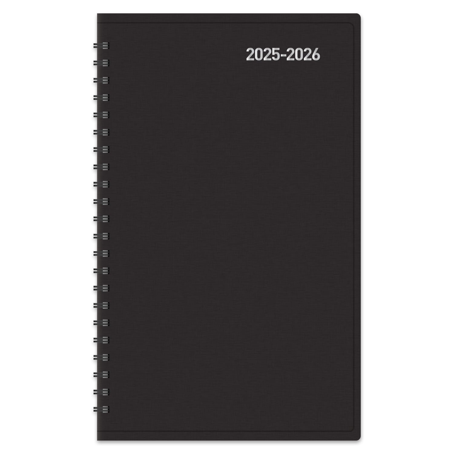 2025-2026 Office Depot Brand 14-Month Daily Academic Planner, 5in x 8in, 30% Recycled, Black, July 2025 To August 2026 - Image 3