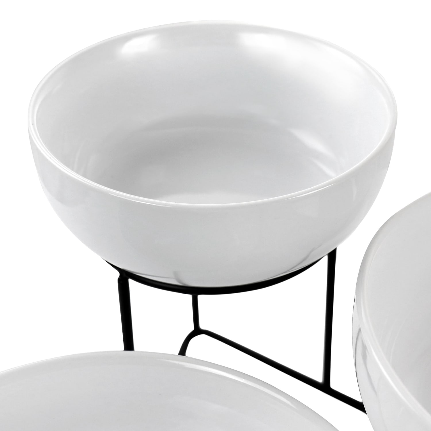 Gibson Elite 4-Piece Bowl Set, White - Image 5