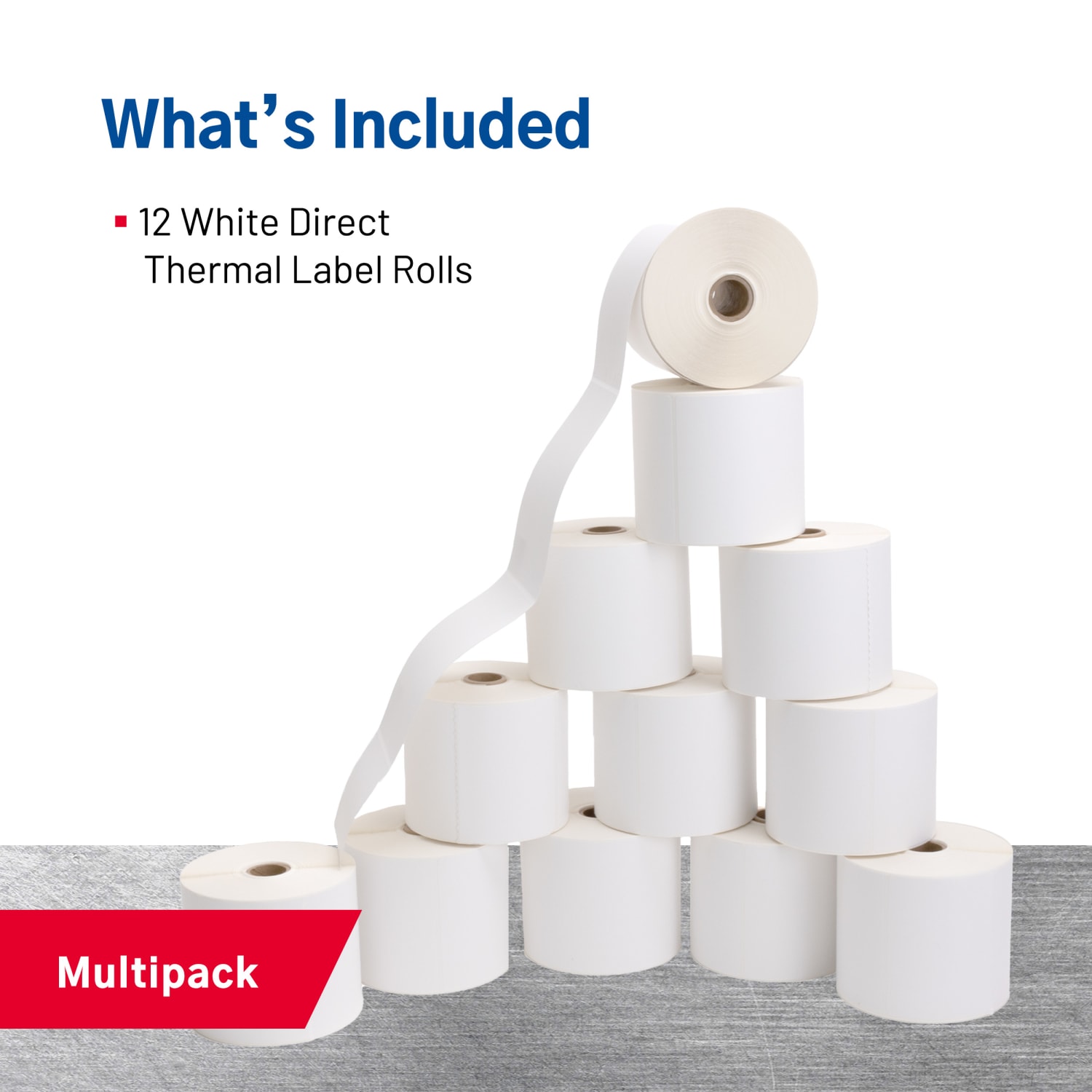TSC Auto ID Barcode Labels, Rectangular, 6in x 4in, 460 Labels Per Roll, Carton Of 12 Rolls - Image 5