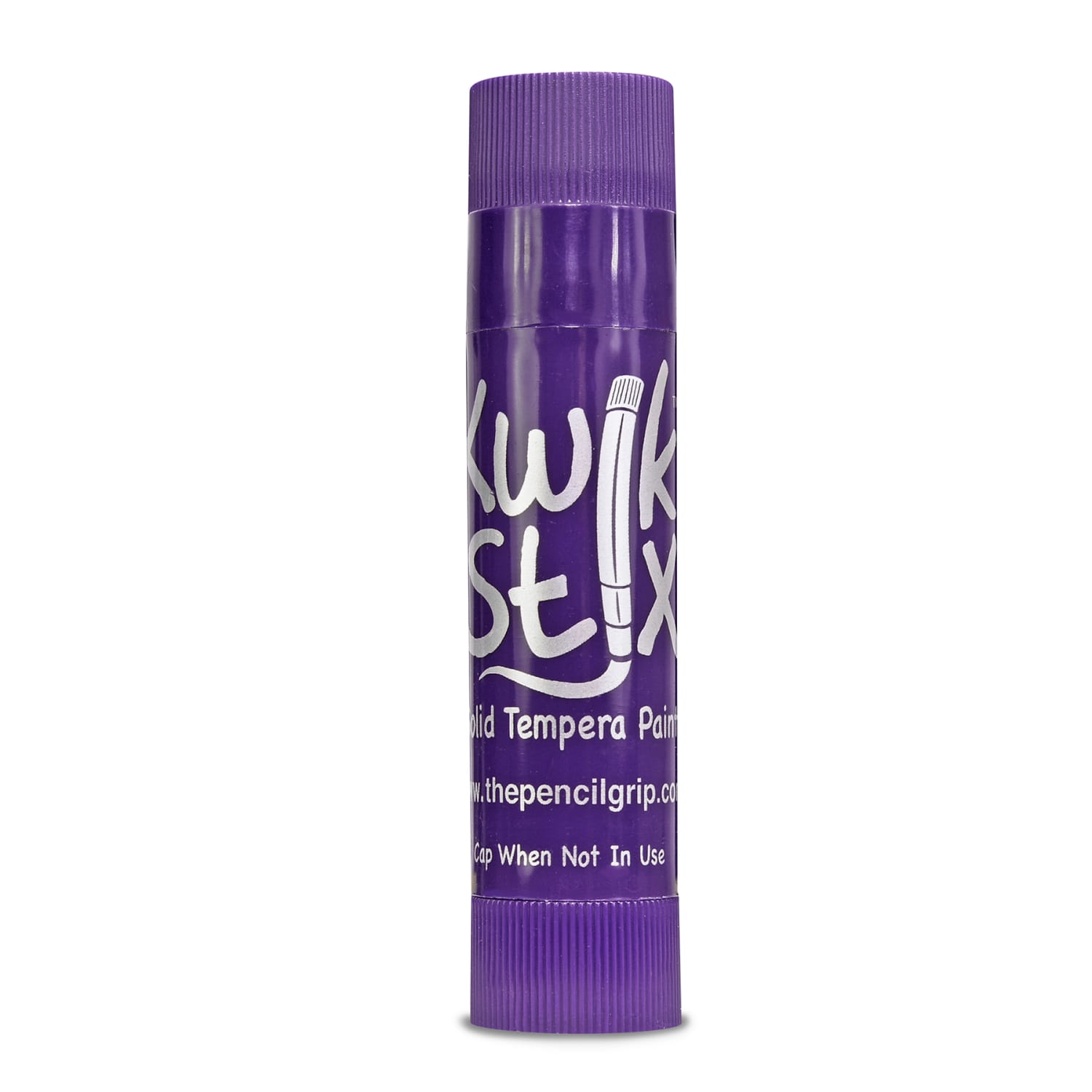 The Pencil Grip Kwik Stix Solid Tempera Paint Sticks, Purple, 12 Sticks Per Pack, Set Of 2 Packs - Image 5