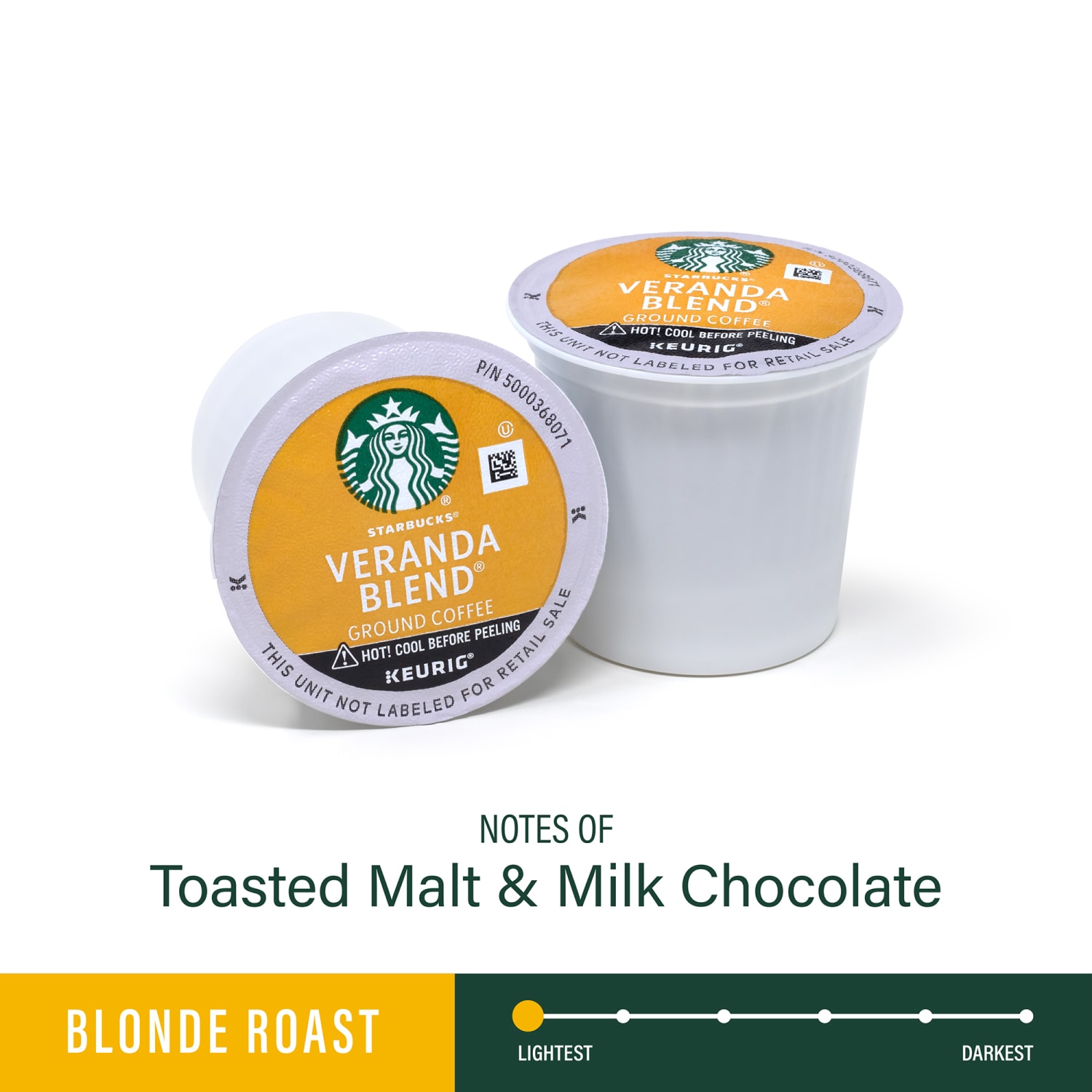 Starbucks Veranda Blend Light Roast K-Cup Pods, Pack Of 72 Pods - Image 5