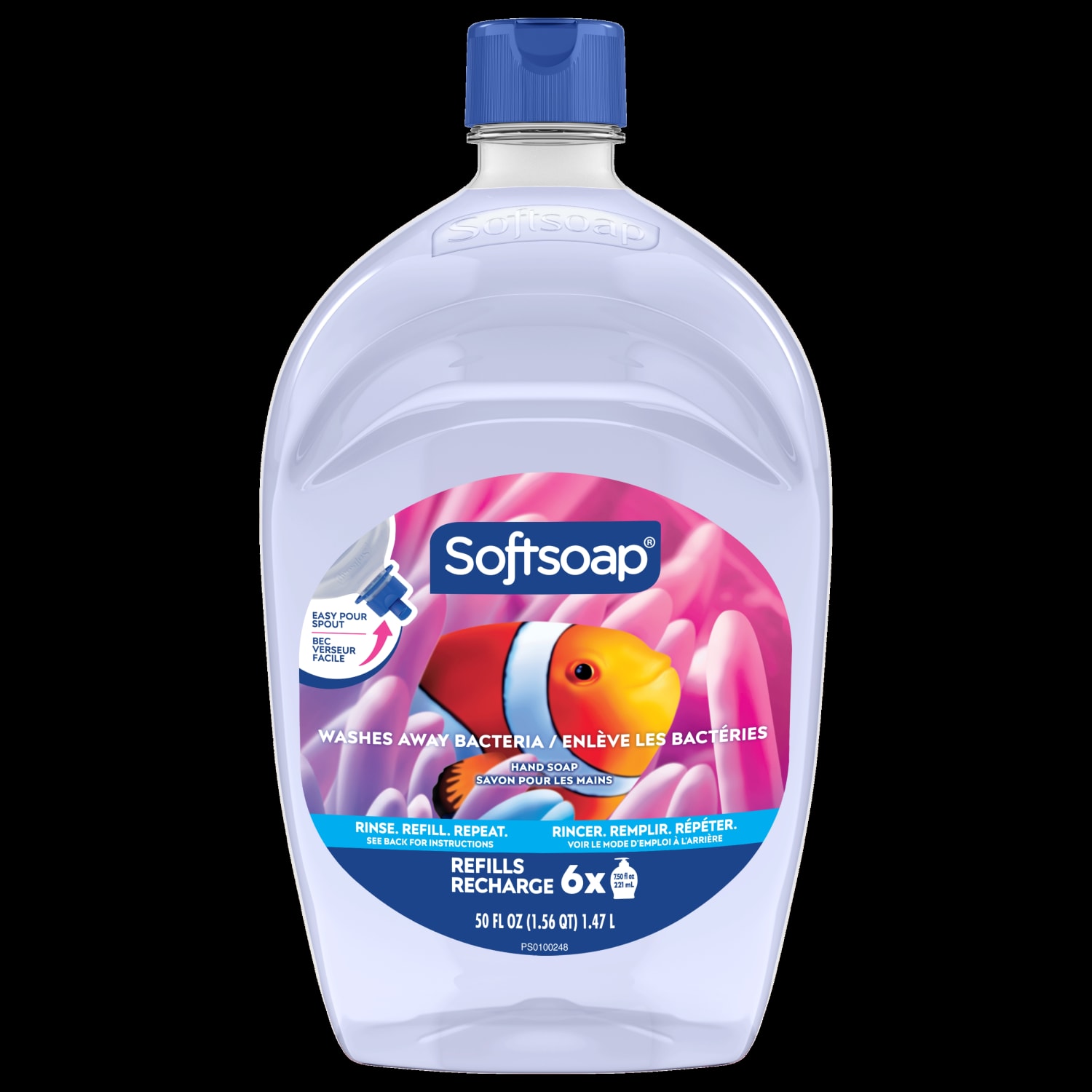 Softsoap Liquid Hand Soap, Aquarium Fresh Scent, 50 Oz, Total Qty 3 - Image 3