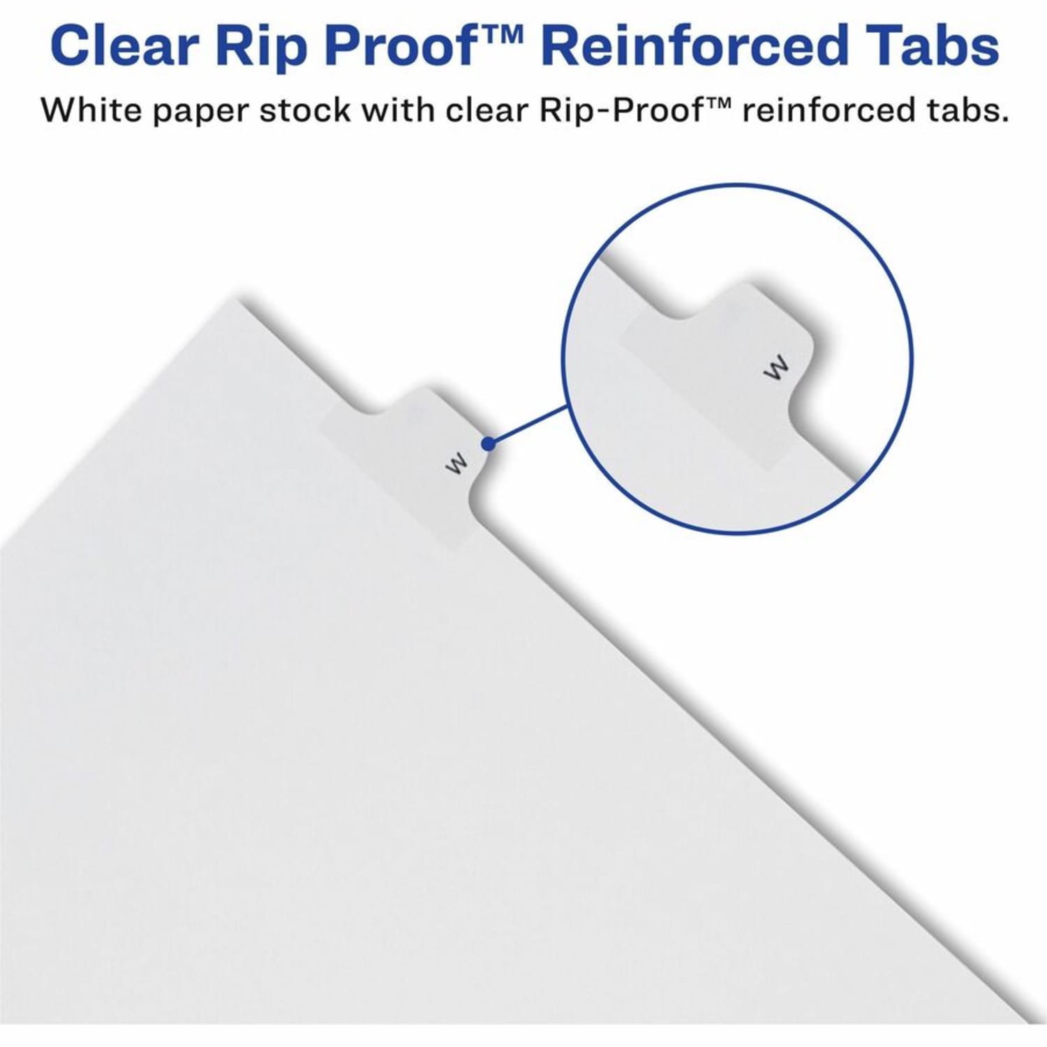 Avery 20% Recycled Side-Tab Legal Index Exhibit Dividers, Tab Title 3, White, Pack Of 25 - Image 6
