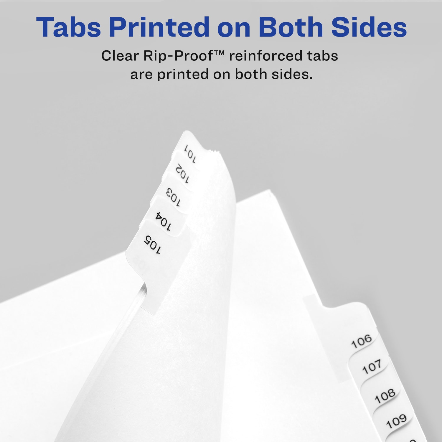 Avery Side-Tab Legal Index Exhibit Dividers, Tab Title 5, White, Pack Of 25 - Image 5