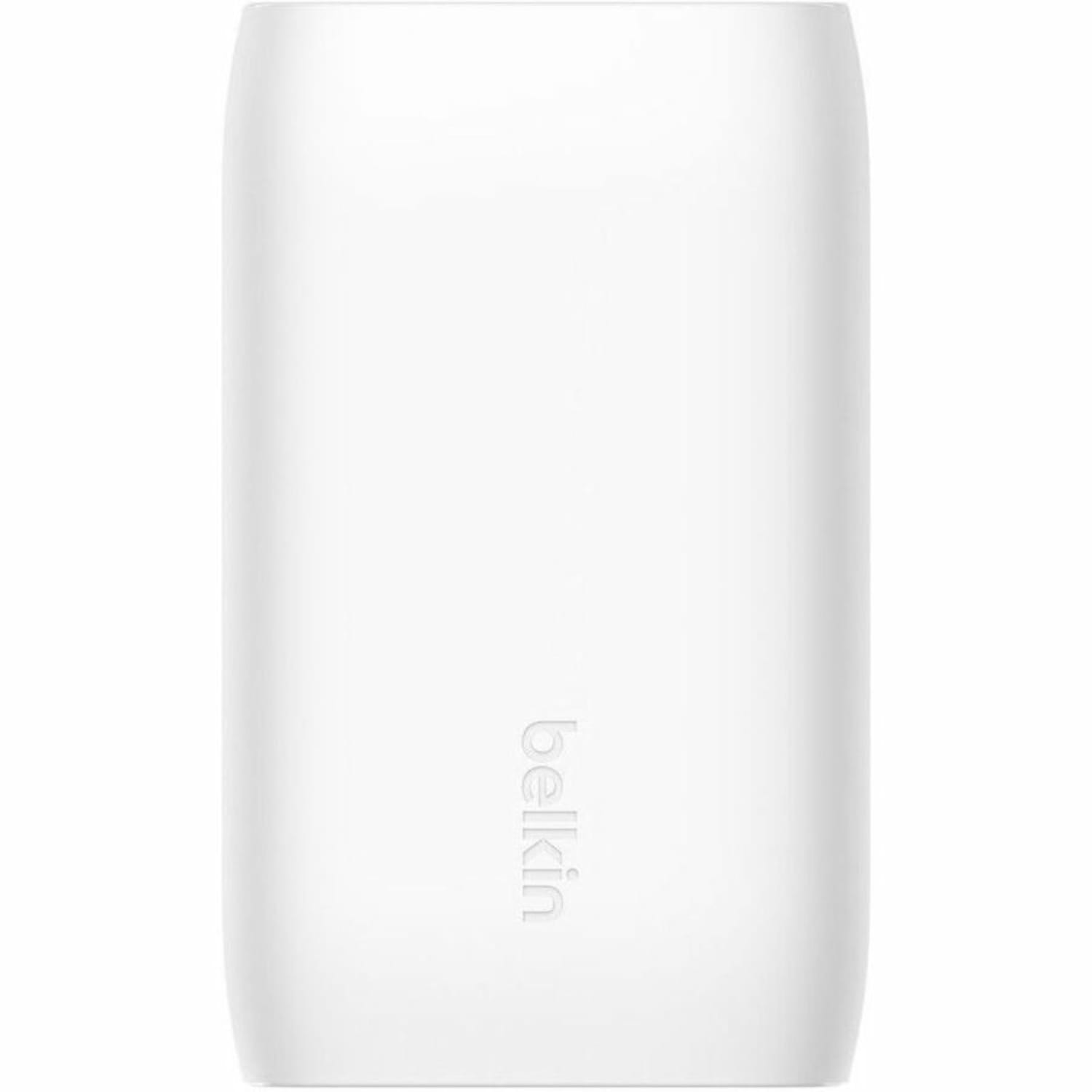 Belkin 67W Portable 3-Port USB-C Wall Charger - 3xUSB-C (67W Total) - Fast Charging - Power Adapter - White - 67 W - White - Image 3