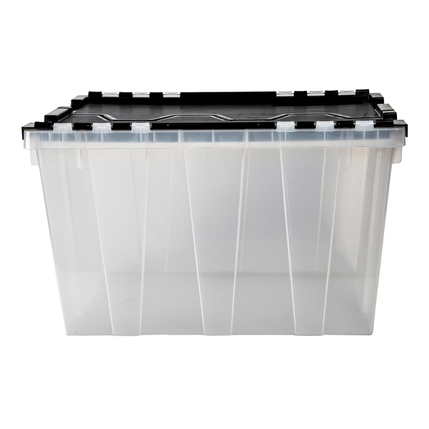 Greenmade Flip-Top Lid Tote, 12 Gallons, Black/Frost - Image 3