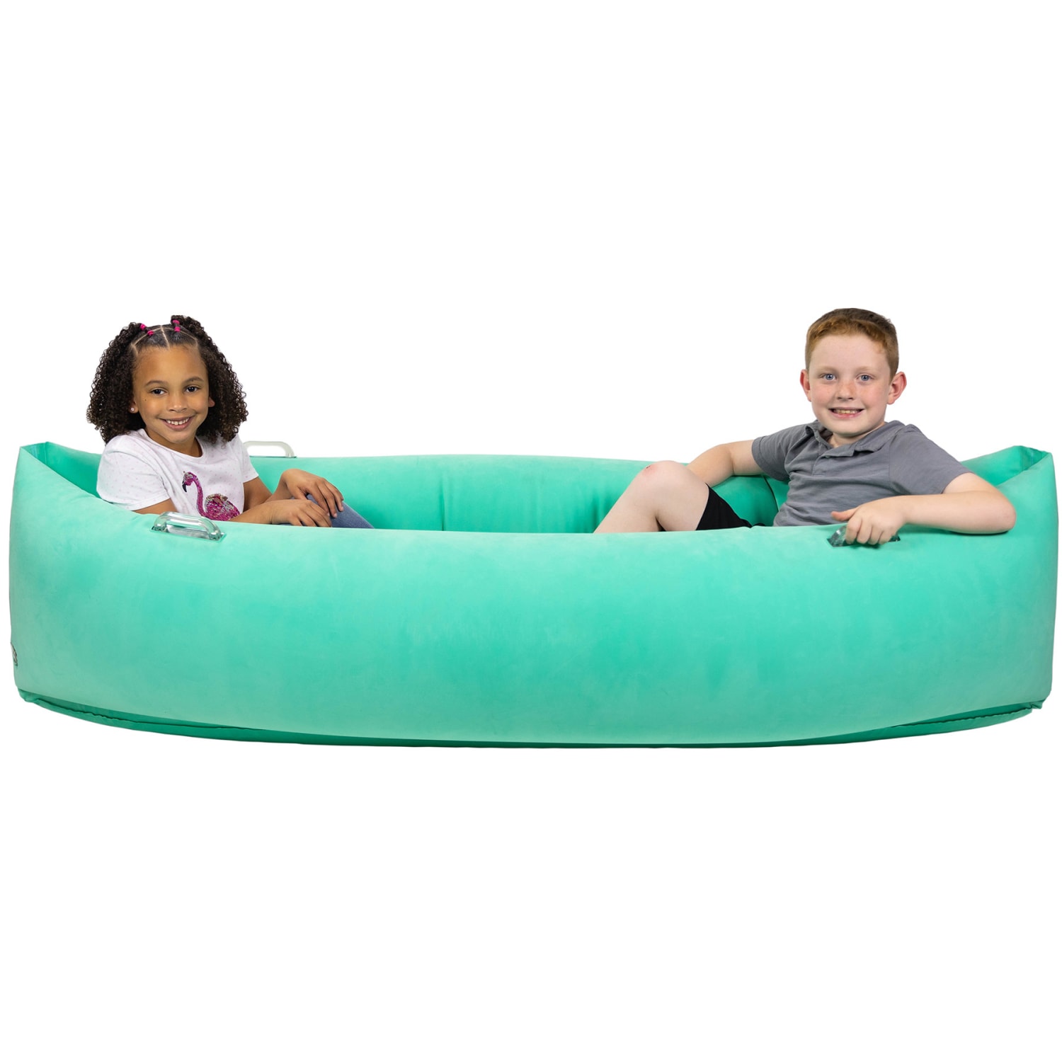 Bouncyband Comfy Hugging Peapod PVC Sensory Pod, 17in x 80in, Green - Image 3