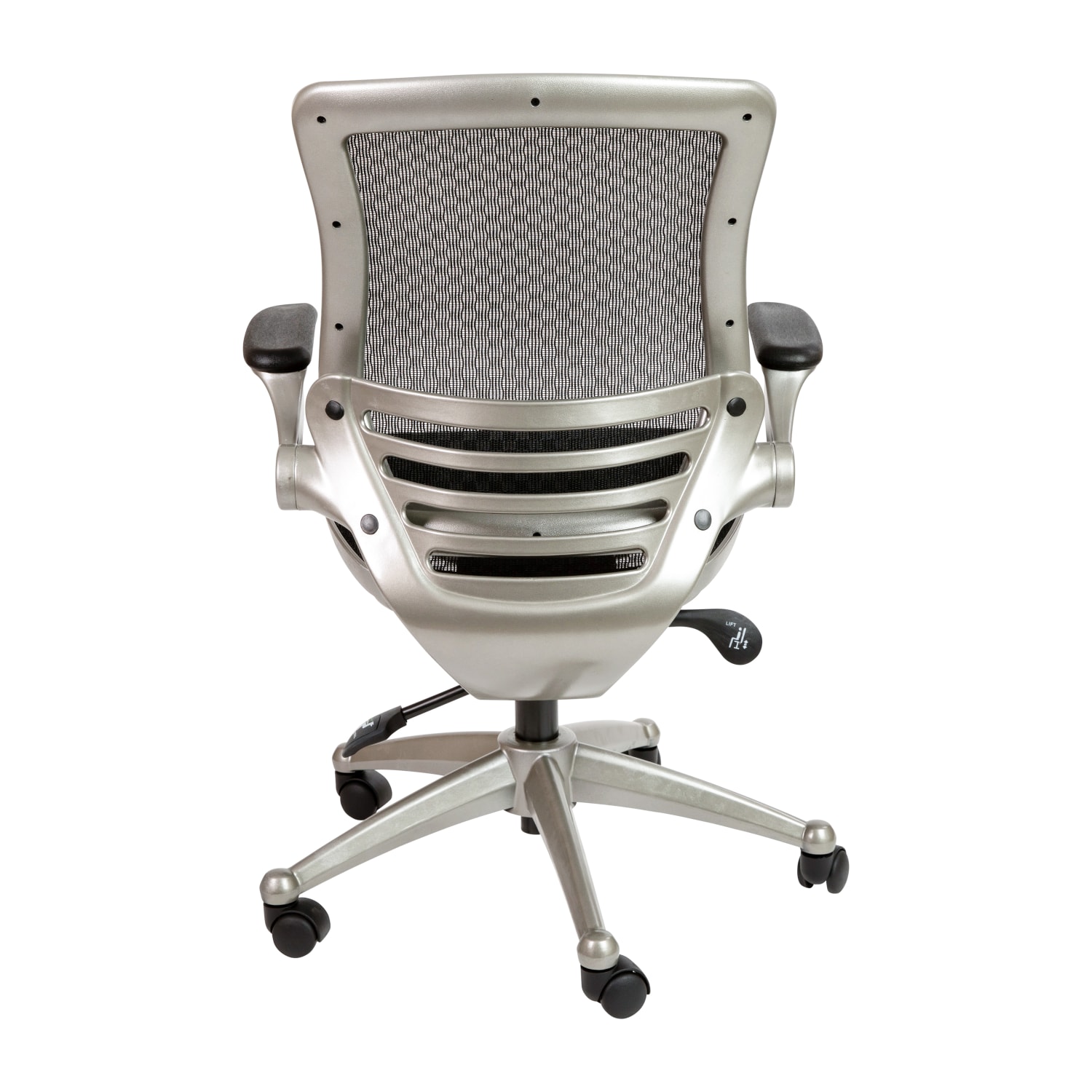 Flash Furniture Mesh MidBack Executive Office Chair BlackGraphite Silver PopularChairscom Flash Furniture Mesh Mid Back Executive Office Chair BlackGraphite Silver PopularChairscom