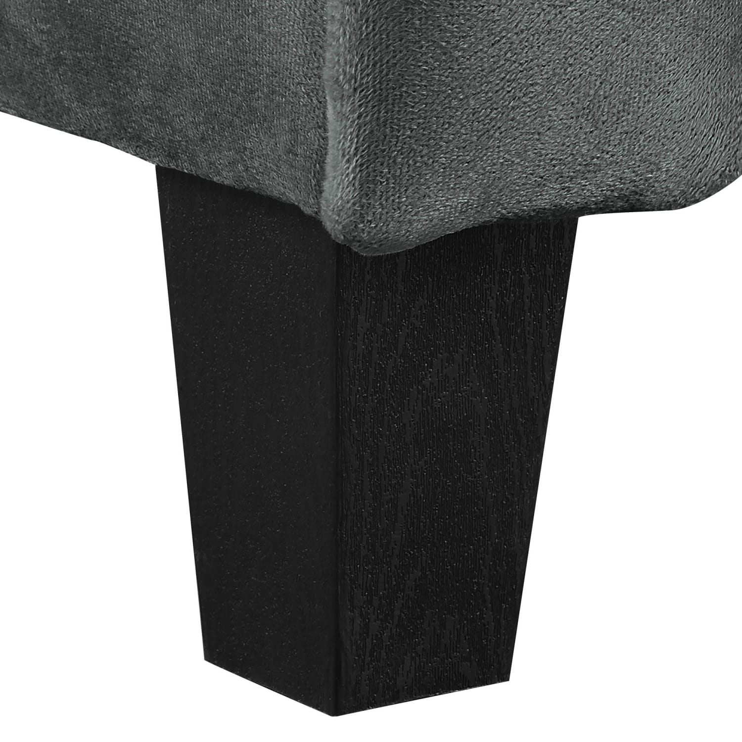 Lifestyle Solutions Hanson Microfiber Chair, Dark Gray - Image 8