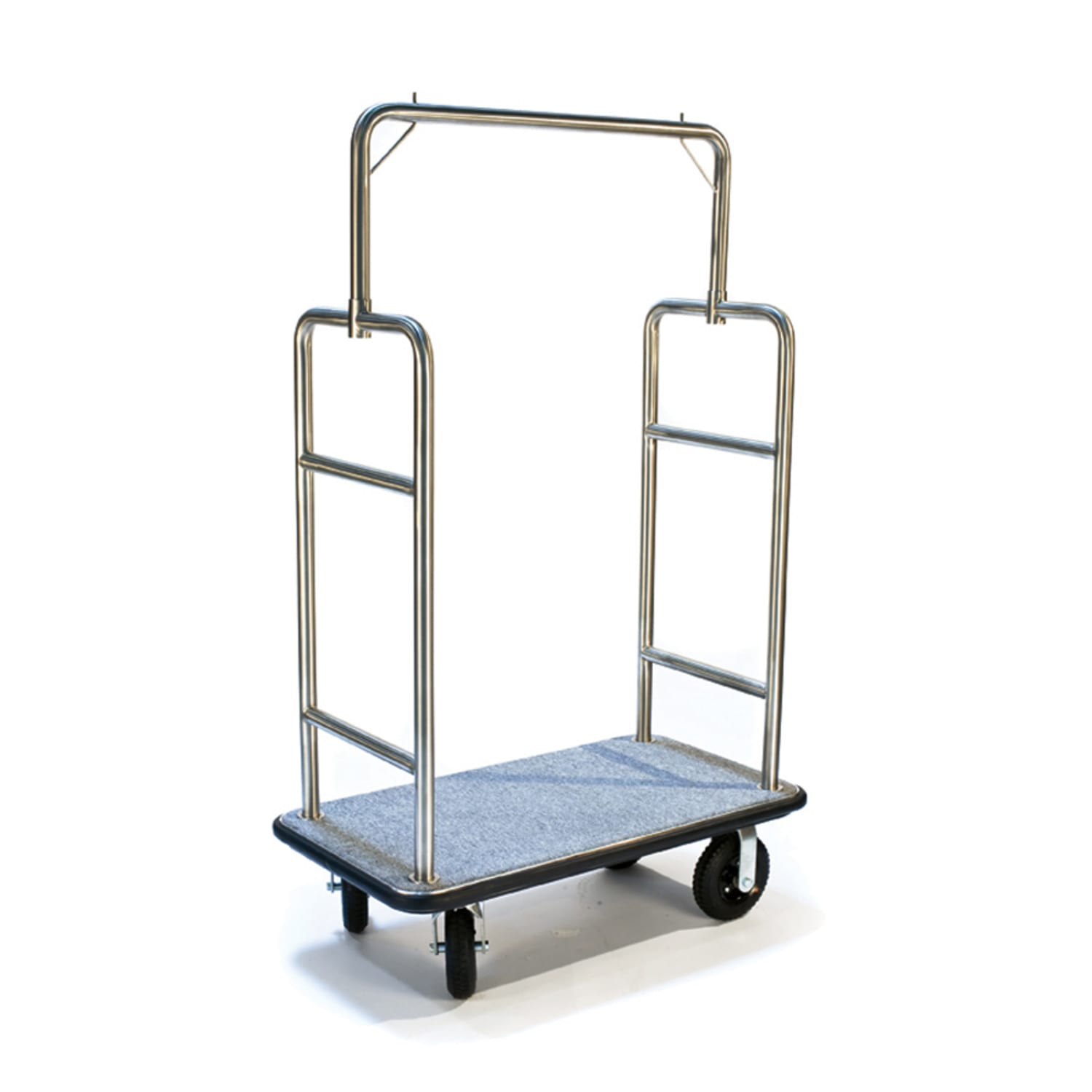 CSL Gold Coast Luggage Cart, 72inH x 44inW x 24inD, Gray