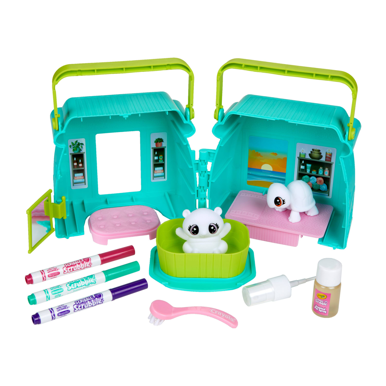 Crayola Scribble Scrubbie Pets Set, Scented Spa - Image 3