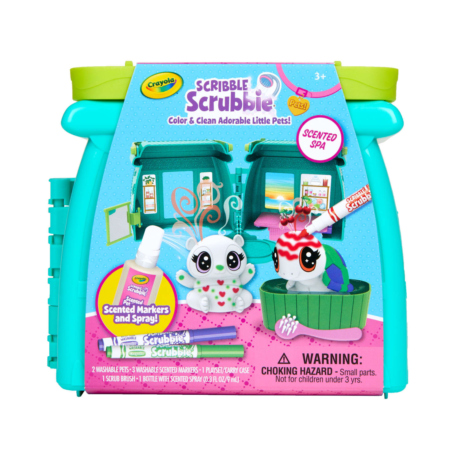 Crayola Scribble Scrubbie Pets Set, Scented Spa - Image 5